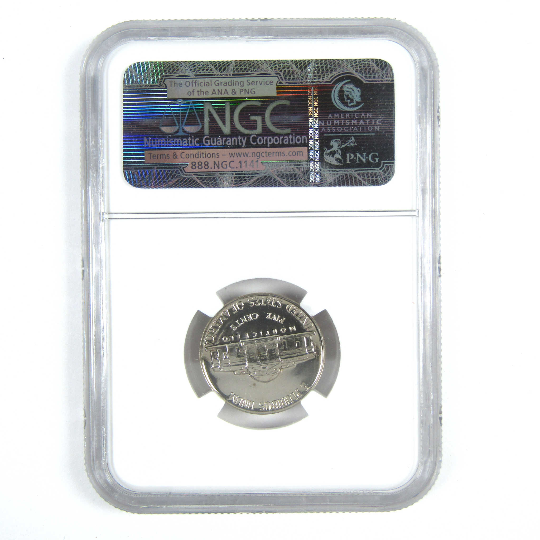 1961 Jefferson Nickel PF 68 NGC 5c Proof Coin SKU:CPC8568