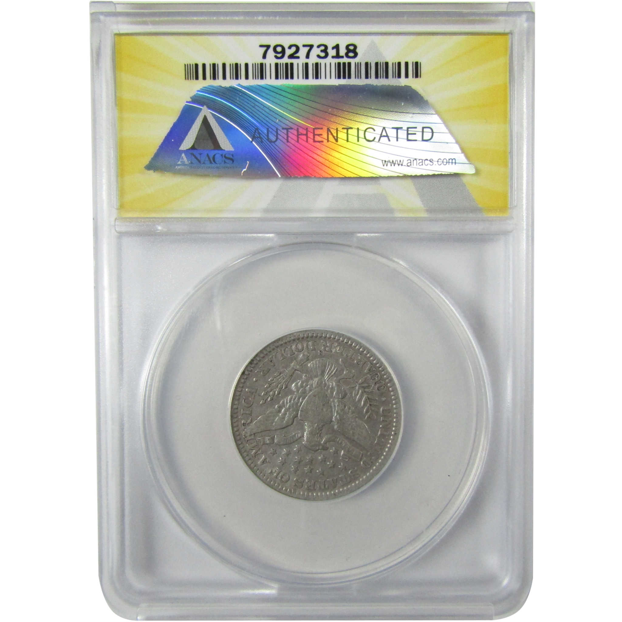 1909 S Barber Silver Quarter VF 20 Details ANACS 25c Coin SKU:I28592
