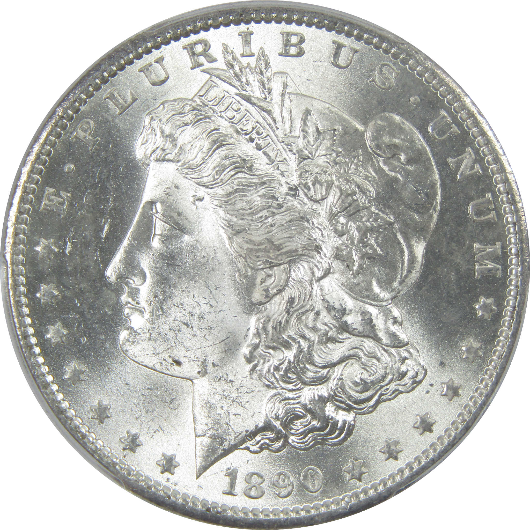 1890 S Morgan Dollar MS 64 PCGS Silver $1 Unc Coin SKU:CPC9216 - Morgan coin - Morgan silver dollar - Morgan silver dollar for sale - Profile Coins &amp; Collectibles