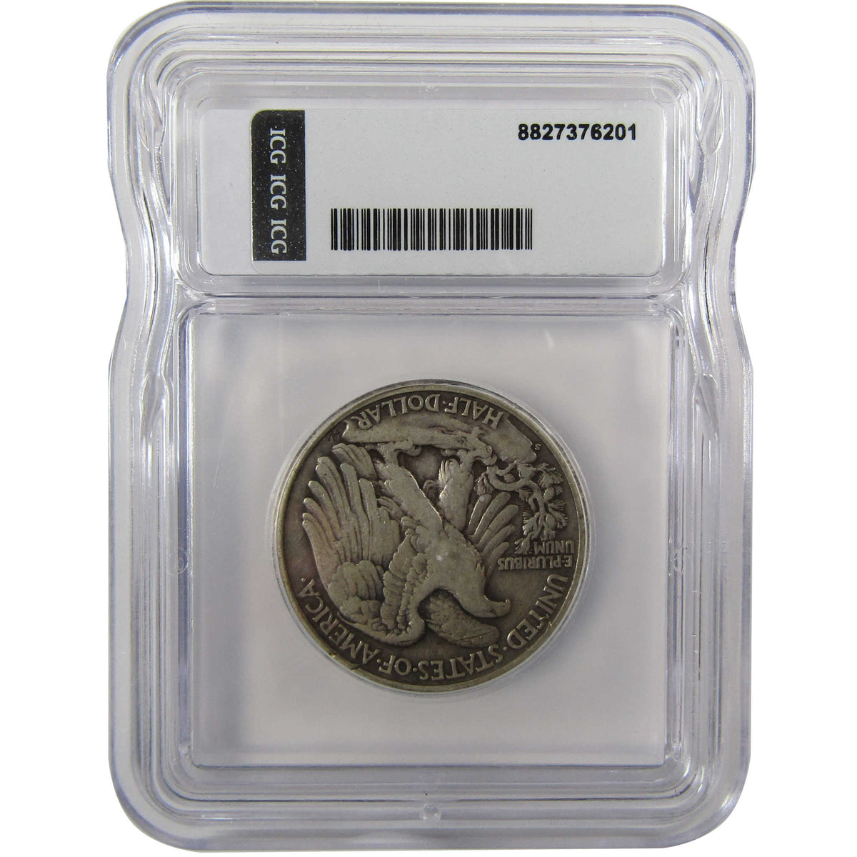 1933 S Liberty Walking Silver Half Dollar VF 30 ICG Coin SKU:I29101