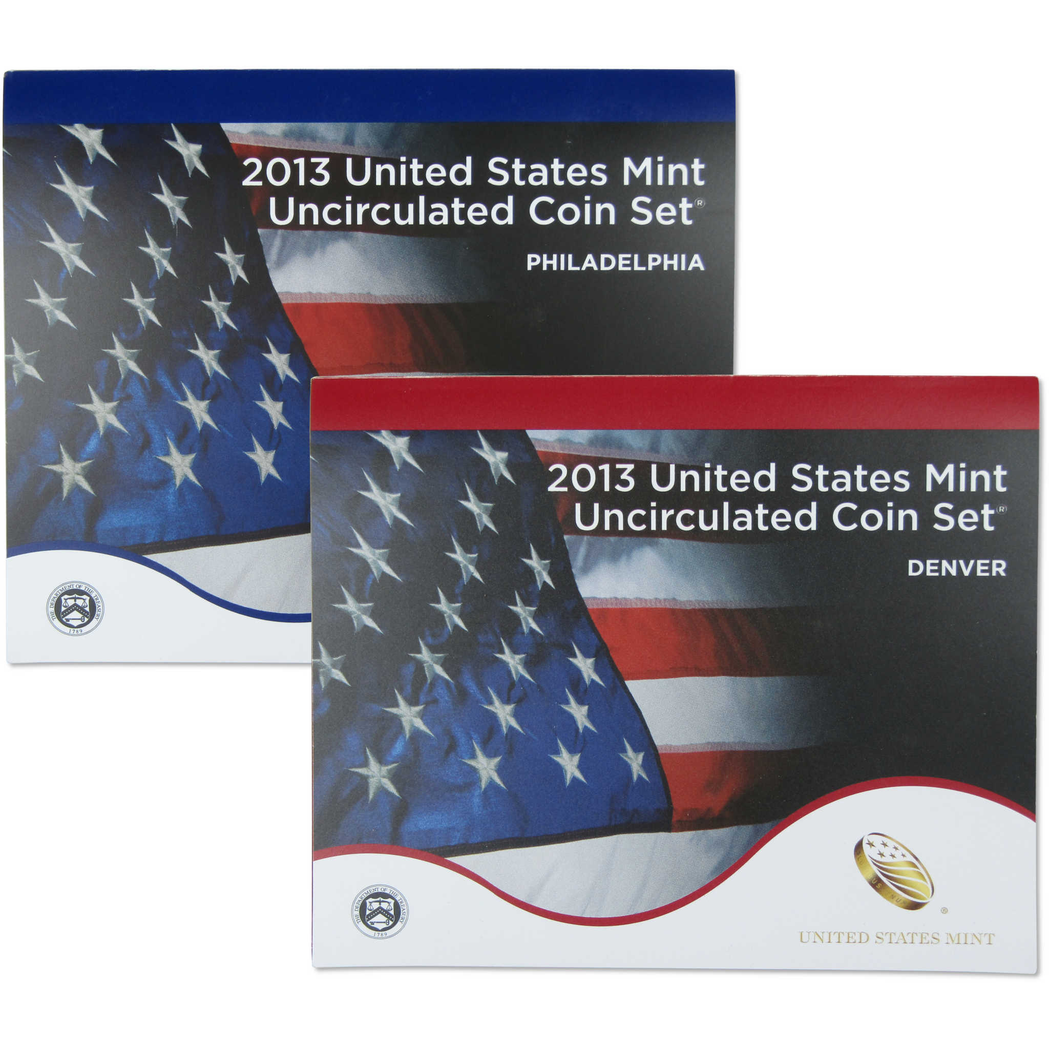 2013 Uncirculated Coin Set U.S Mint Government Packaging OGP COA