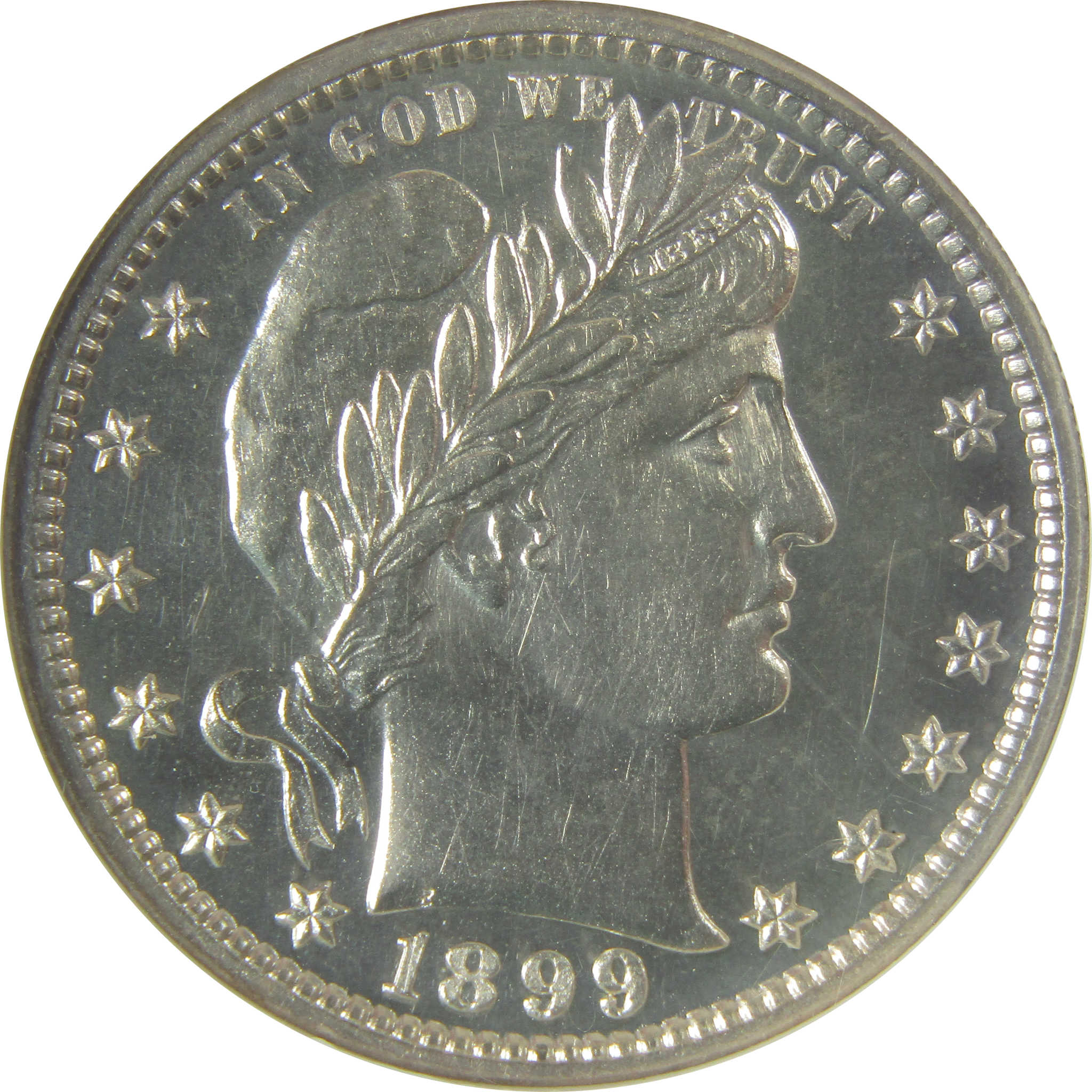 1899 Barber Quarter PF 63 NGC Silver Proof 25c Coin SKU:I19882