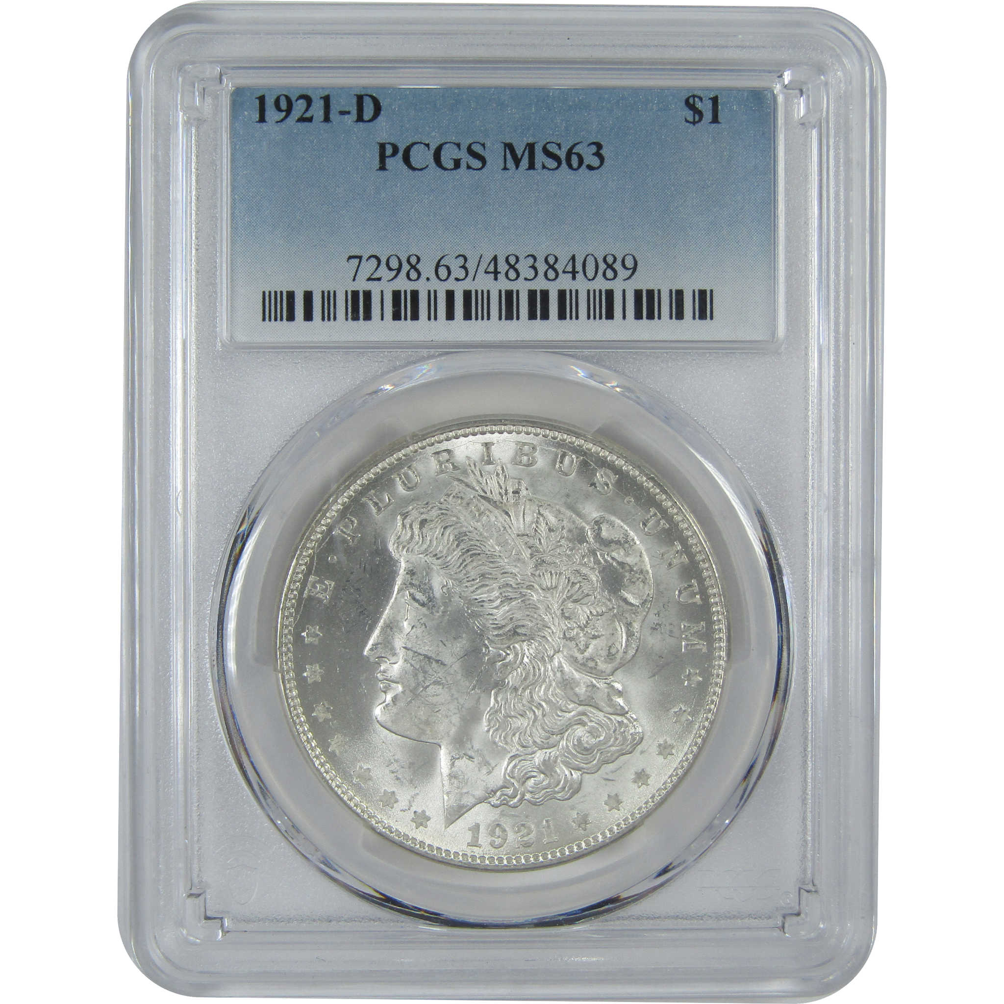 1921 D Morgan Dollar MS 63 PCGS Silver $1 Uncirculated Coin SKU:I16485 - Morgan coin - Morgan silver dollar - Morgan silver dollar for sale - Profile Coins &amp; Collectibles