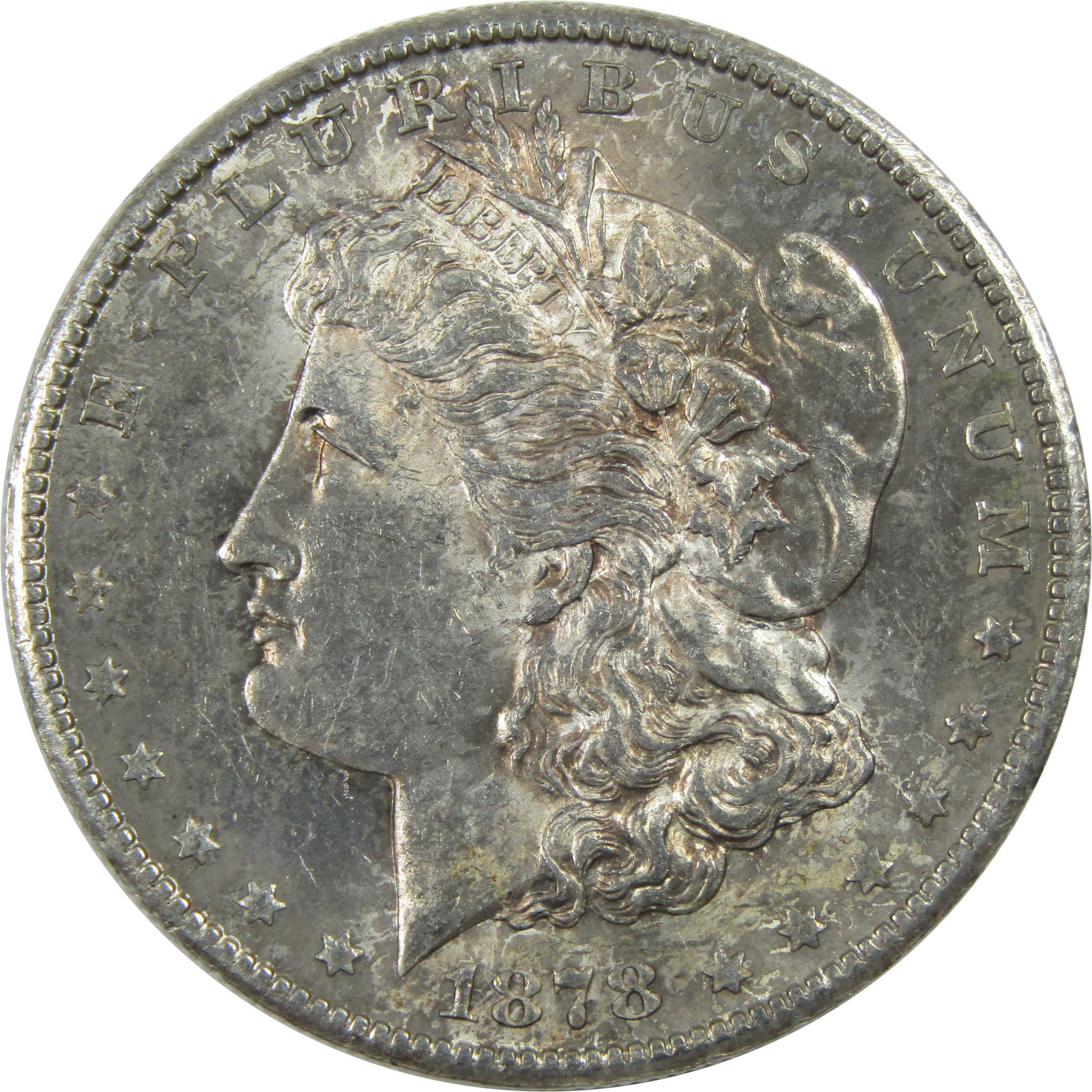 1878 S Morgan Dollar AU About Uncirculated Silver $1 Coin SKU:I11684 - Morgan coin - Morgan silver dollar - Morgan silver dollar for sale - Profile Coins &amp; Collectibles