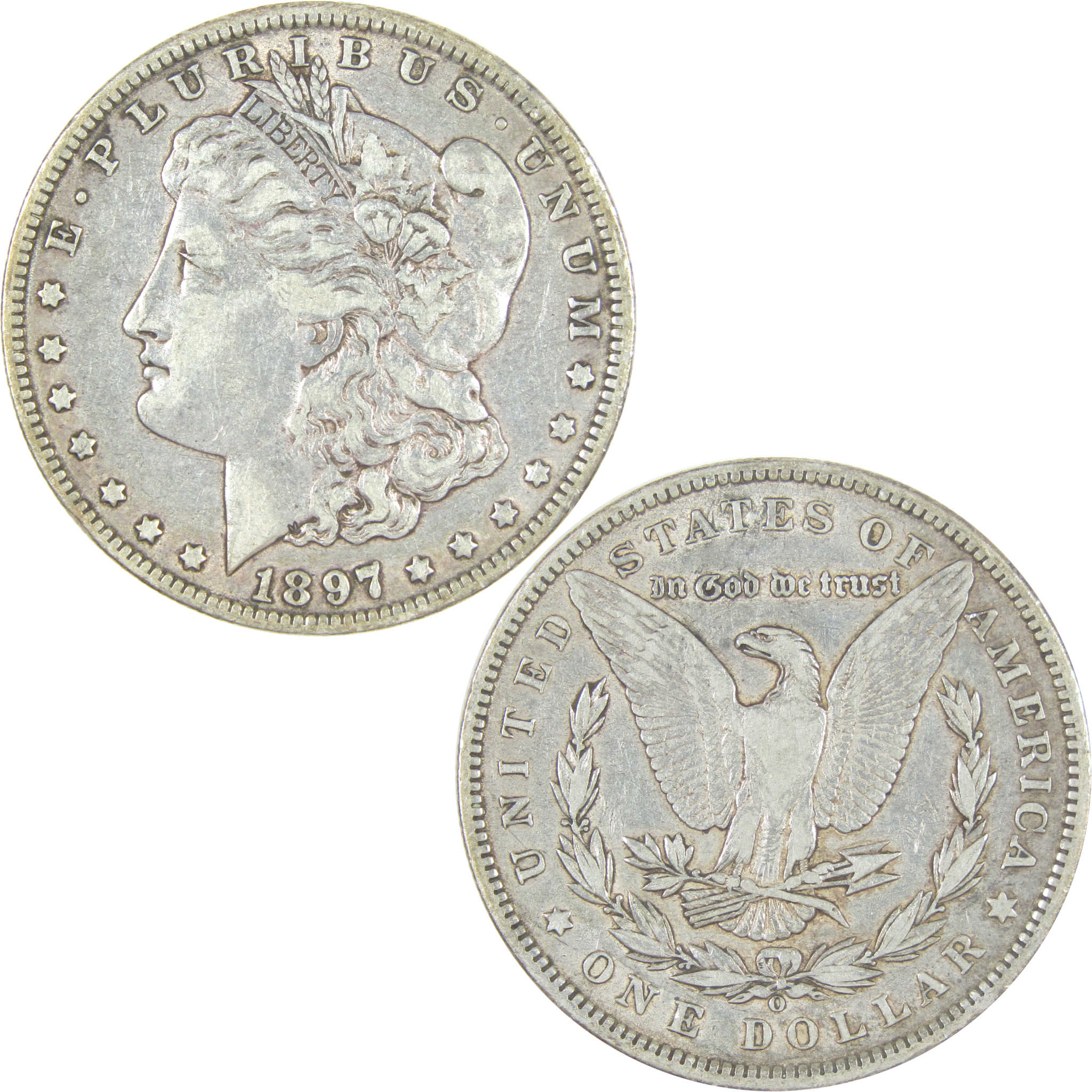 1897 O Morgan Dollar VF Very Fine Silver $1 Coin SKU:I15523 - Morgan coin - Morgan silver dollar - Morgan silver dollar for sale - Profile Coins &amp; Collectibles