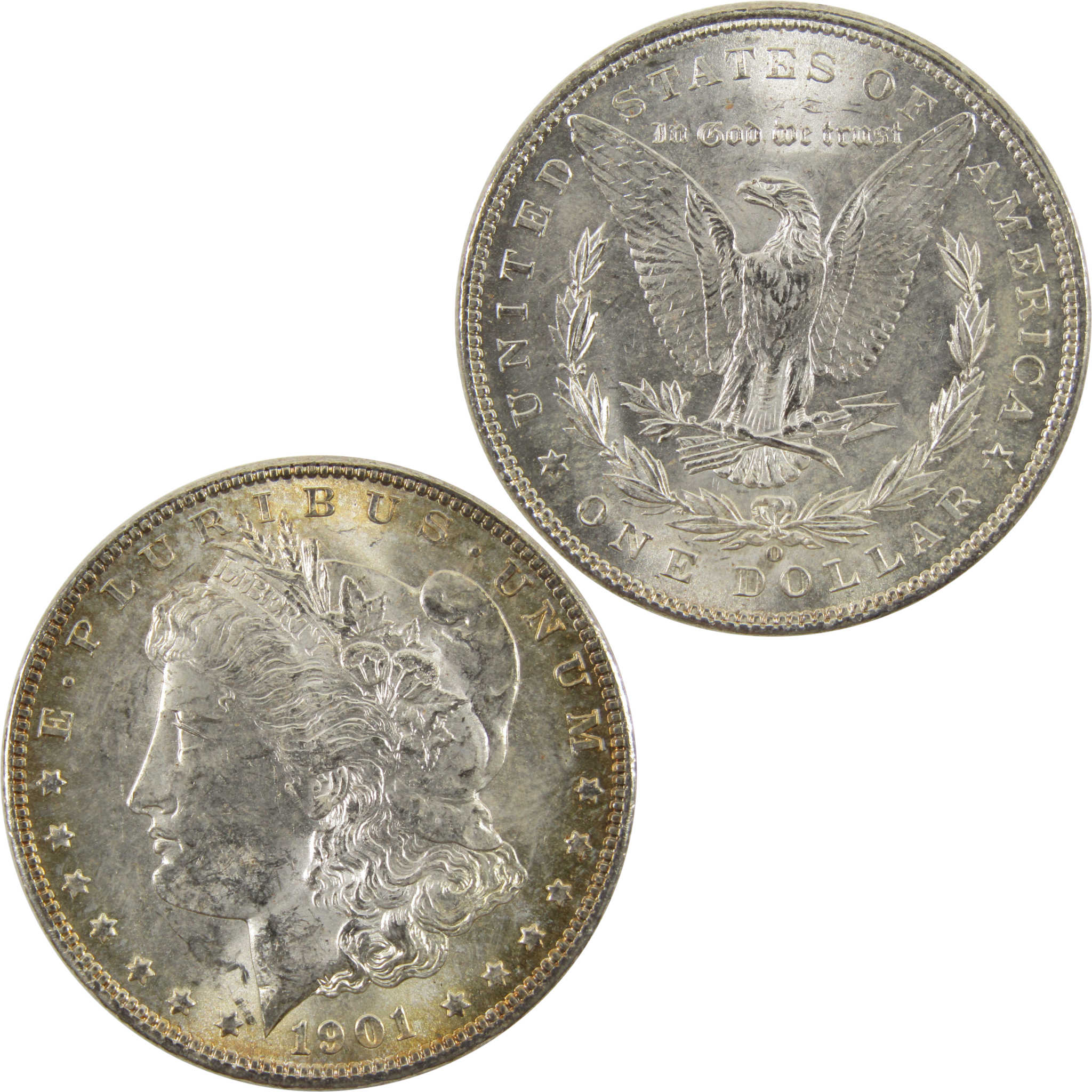 1901 O Morgan Dollar BU Uncirculated 90% Silver $1 Coin SKU:I10472 - Morgan coin - Morgan silver dollar - Morgan silver dollar for sale - Profile Coins &amp; Collectibles