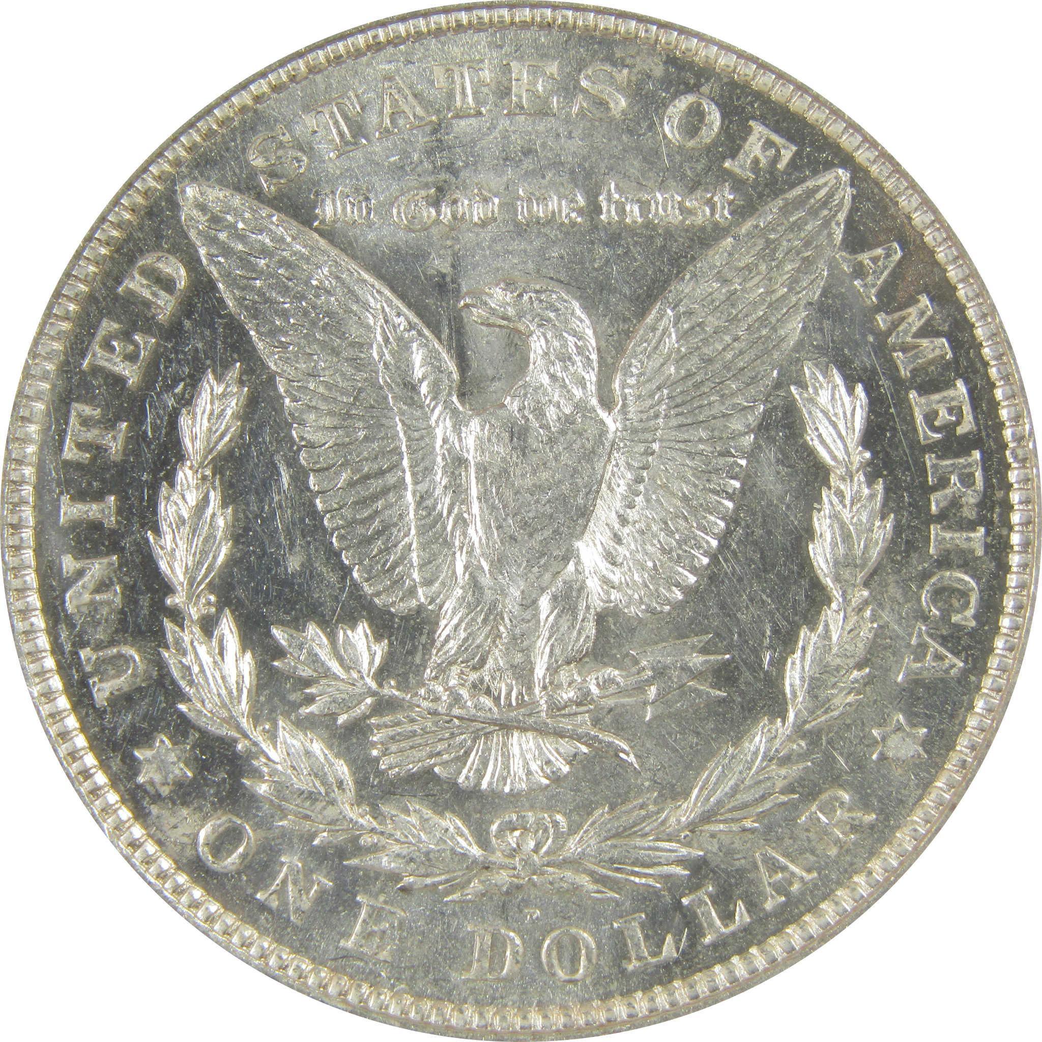 1921 D Morgan Dollar MS 61 PL ANACS Silver Proof-Like SKU:I20783