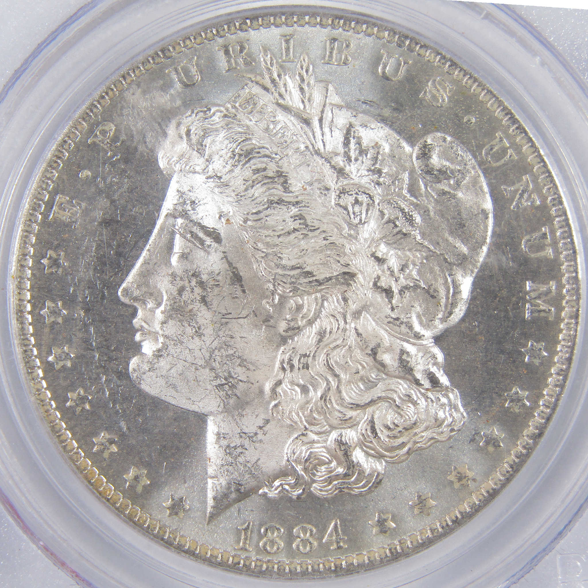 1884 O Morgan Dollar MS 63 PL PCGS Silver Proof-Like SKU:I18216 - Morgan coin - Morgan silver dollar - Morgan silver dollar for sale - Profile Coins &amp; Collectibles