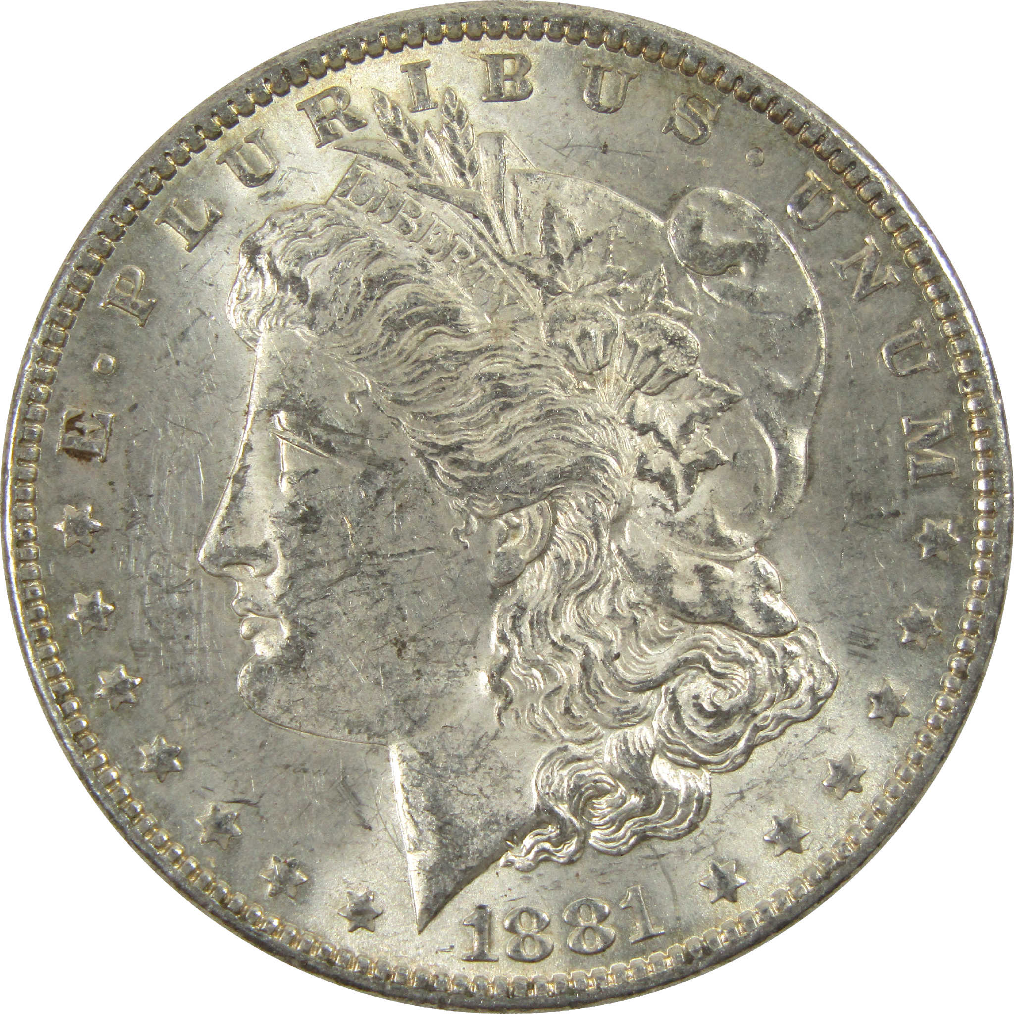 1881 Morgan Dollar CH AU Choice About Uncirculated Silver $1 Coin - Morgan coin - Morgan silver dollar - Morgan silver dollar for sale - Profile Coins &amp; Collectibles