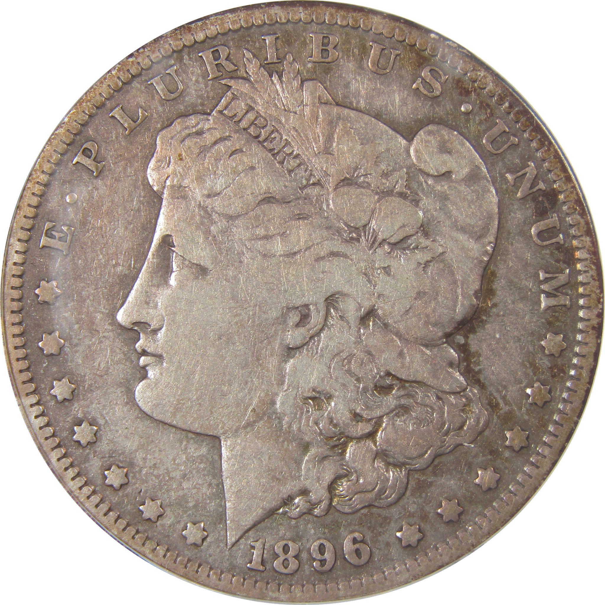 1896 S Morgan Silver Dollar VF 20 ANACS $1 Coin SKU:I25000 - Morgan coin - Morgan silver dollar - Morgan silver dollar for sale - Profile Coins &amp; Collectibles