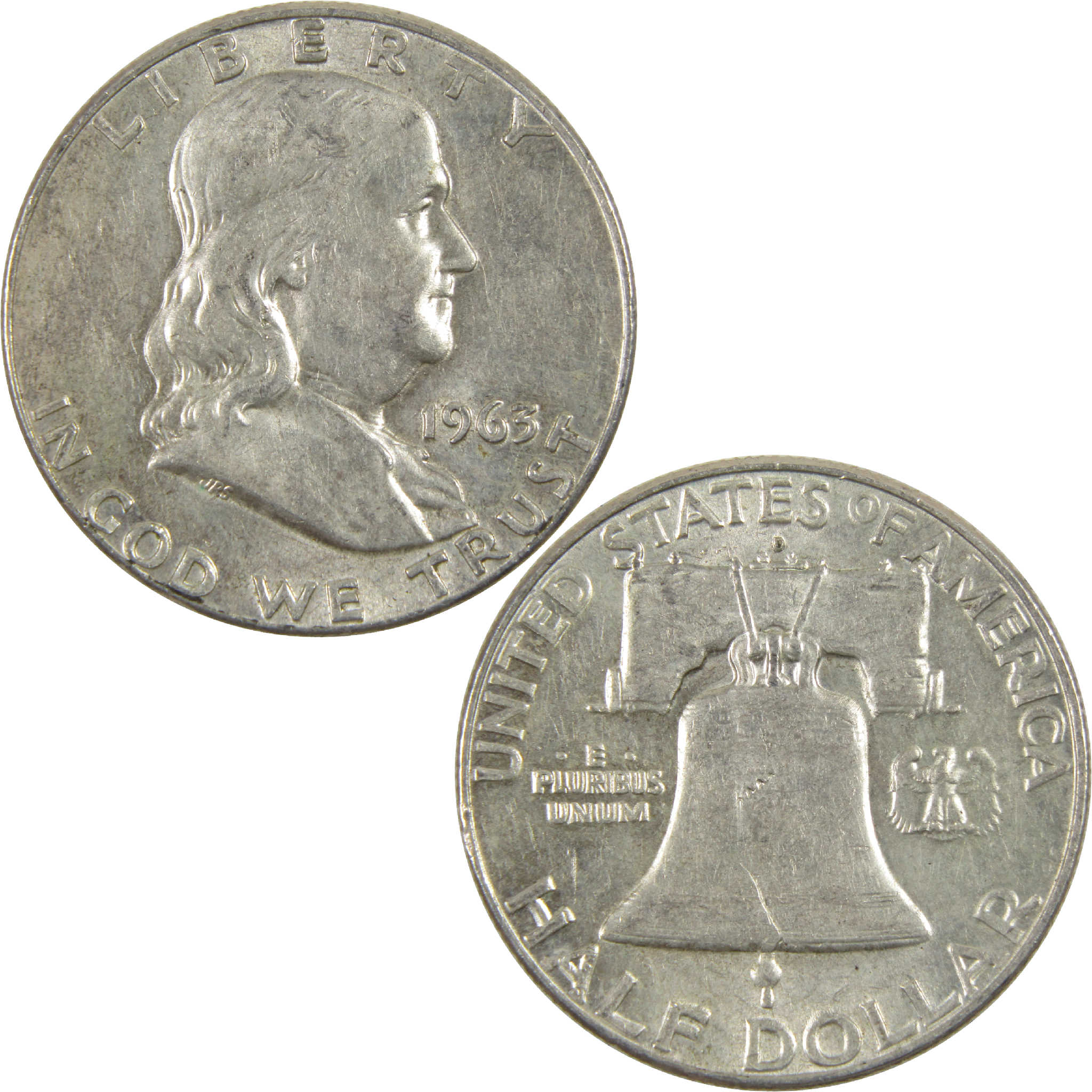 1963 D Franklin Half Dollar G Good Silver 50c Coin