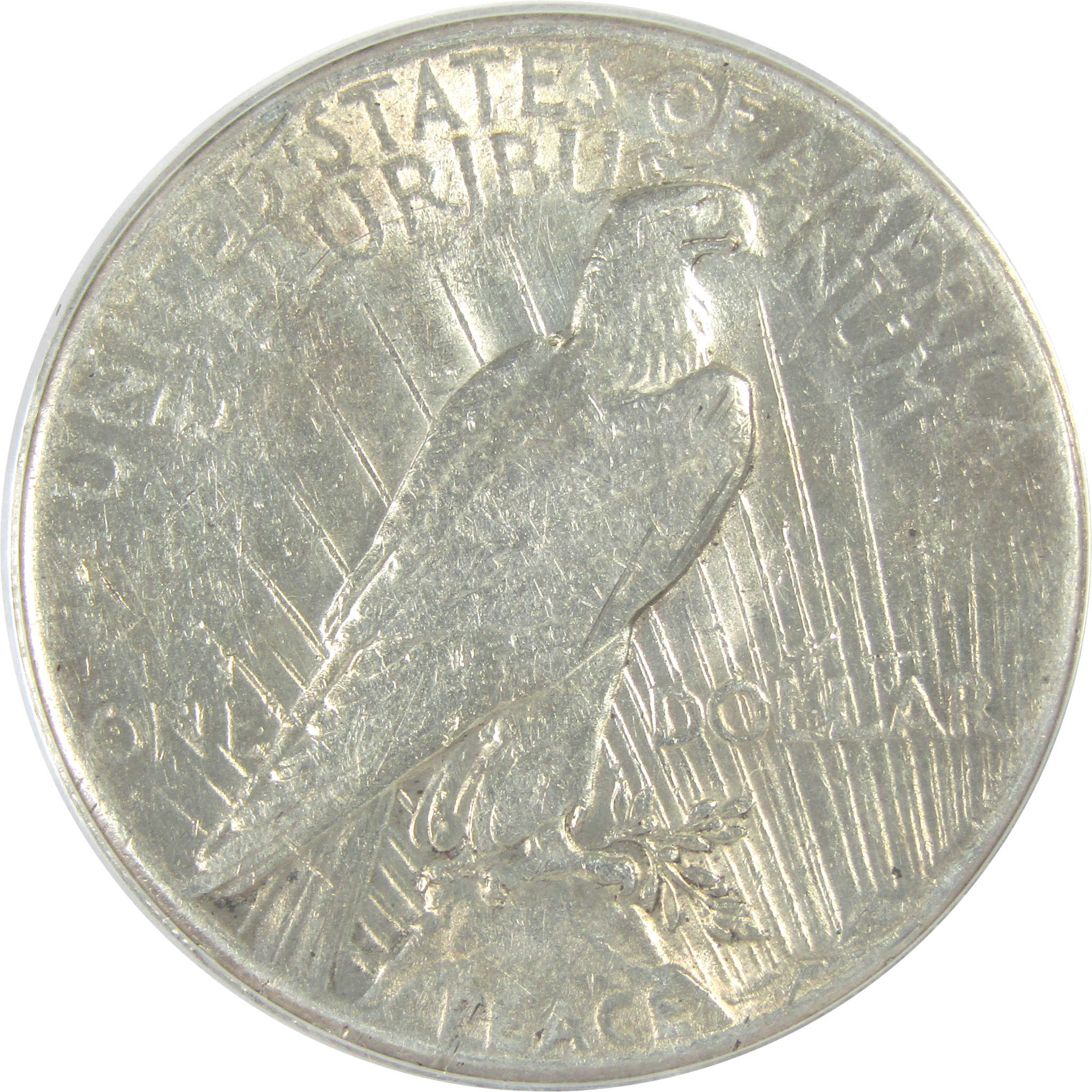 1927 Peace Dollar AU 58 Details ANACS Silver $1 Coin SKU:I16246