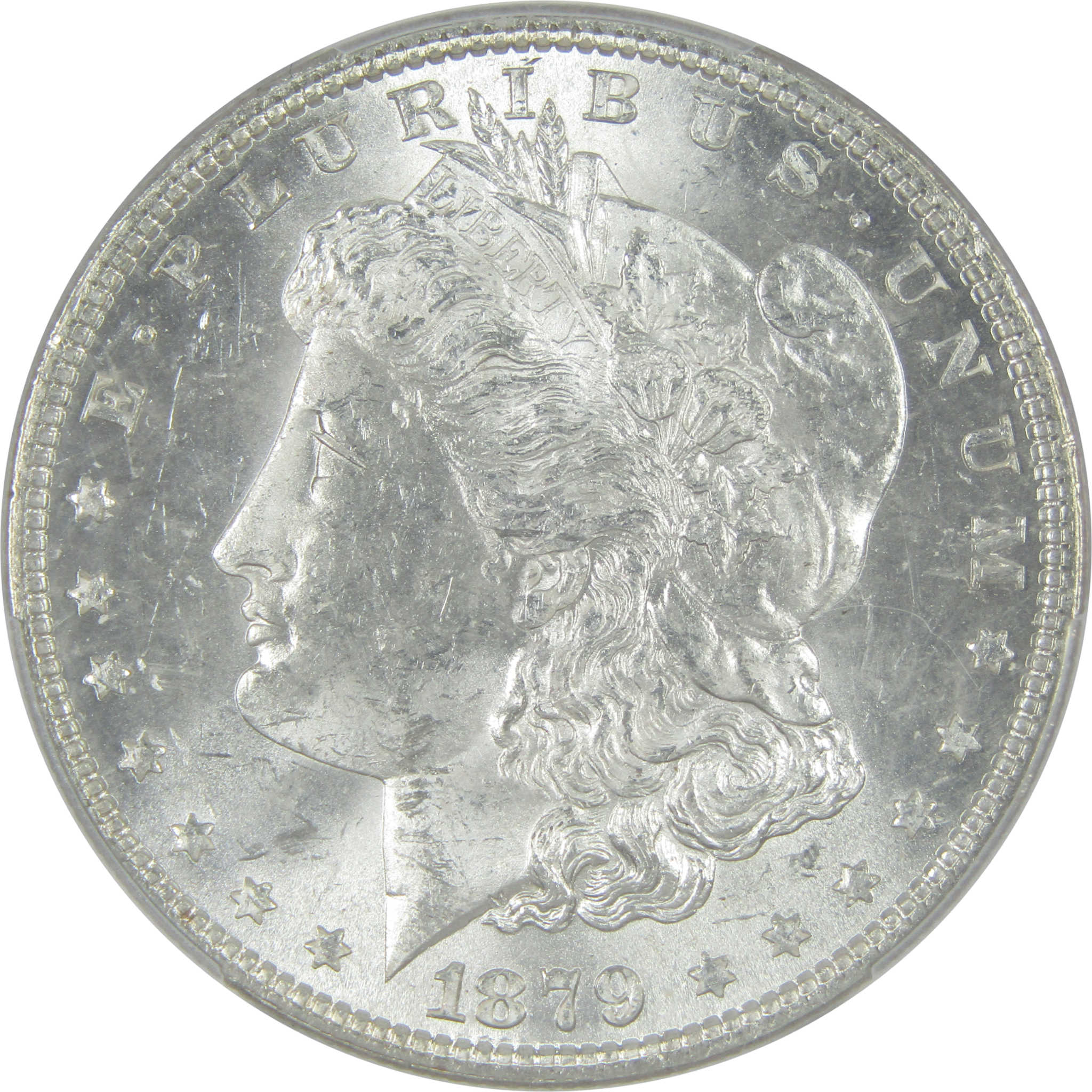 1879 Morgan Dollar MS 63 PCGS Silver $1 Uncirculated Coin SKU:I15373 - Morgan coin - Morgan silver dollar - Morgan silver dollar for sale - Profile Coins &amp; Collectibles