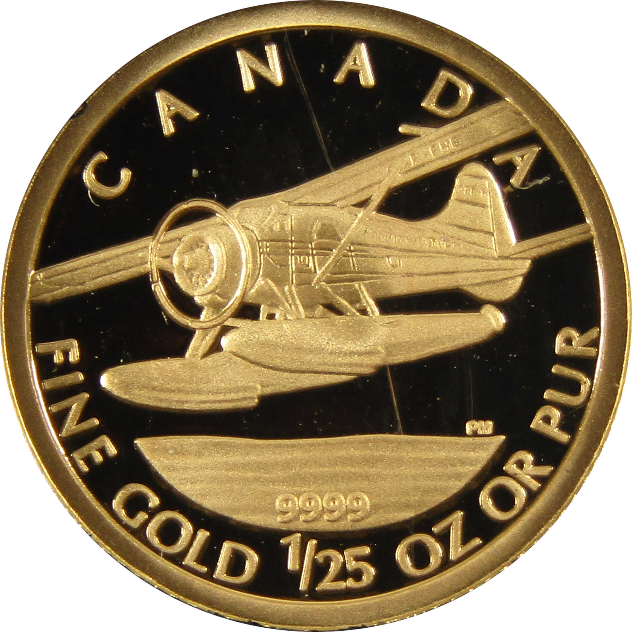 2008 Havilland Beaver Canadian Gold Half Dollar SKU:CPC2723