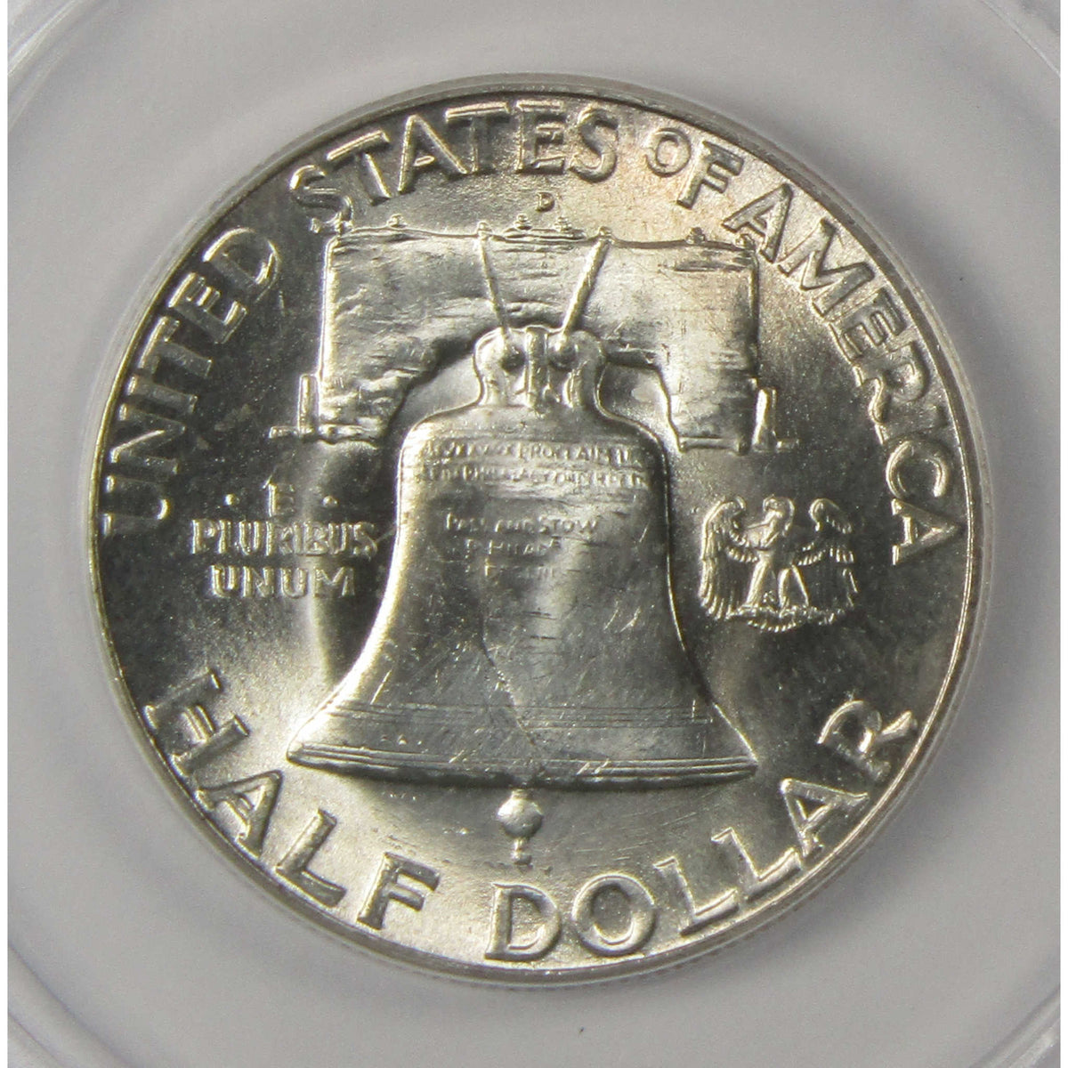 1948 D Franklin Silver Half Dollar MS 64 FBL ANACS 50c Coin SKU:I28776