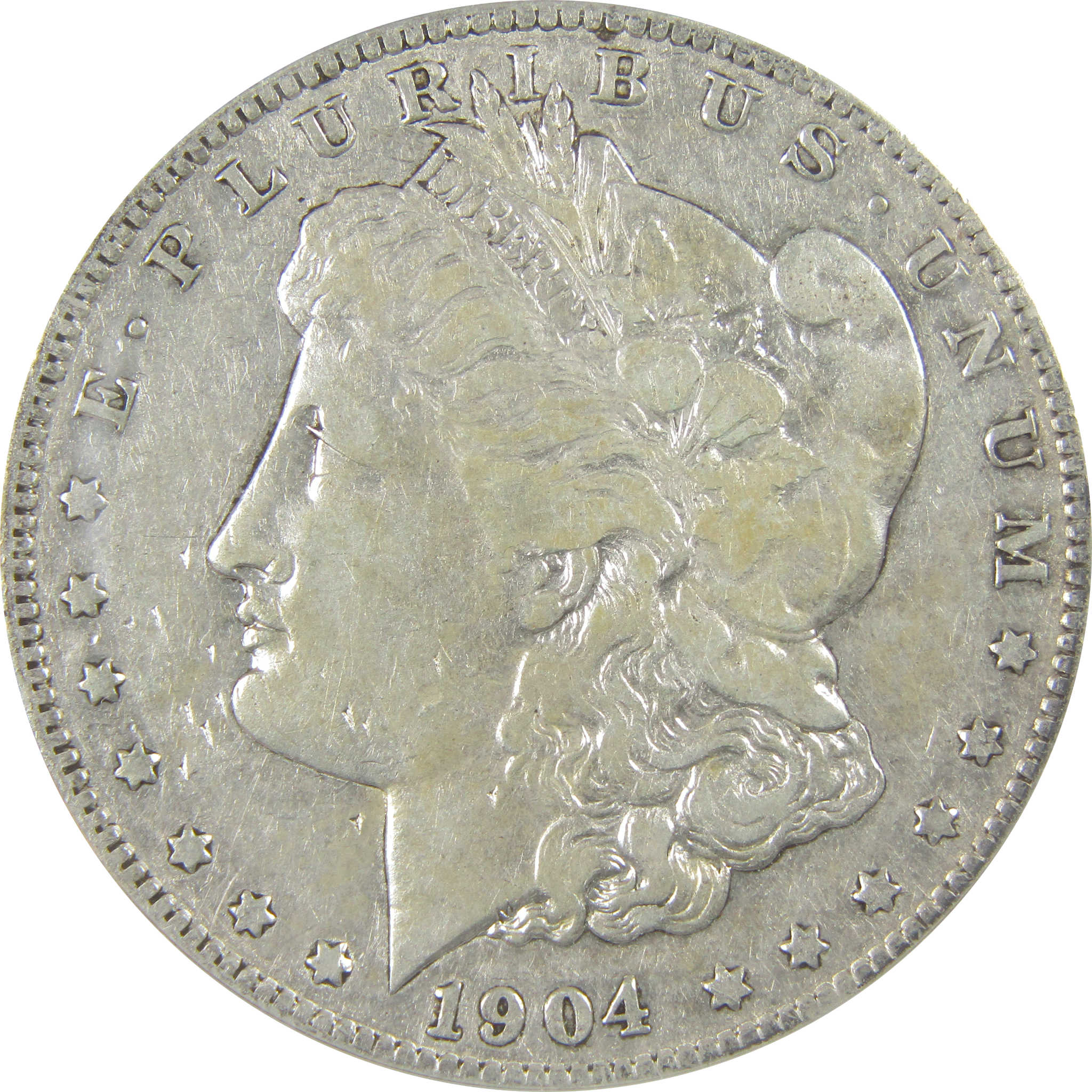 1904 S Morgan Dollar VF 20 Details ANACS Silver $1 Coin SKU:I21124 - Morgan coin - Morgan silver dollar - Morgan silver dollar for sale - Profile Coins &amp; Collectibles