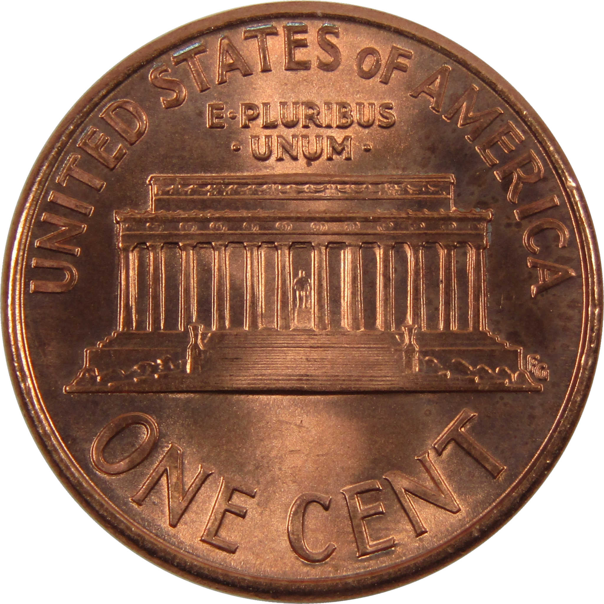 1990 D Lincoln Memorial Cent BU Uncirculated Penny 1c Coin