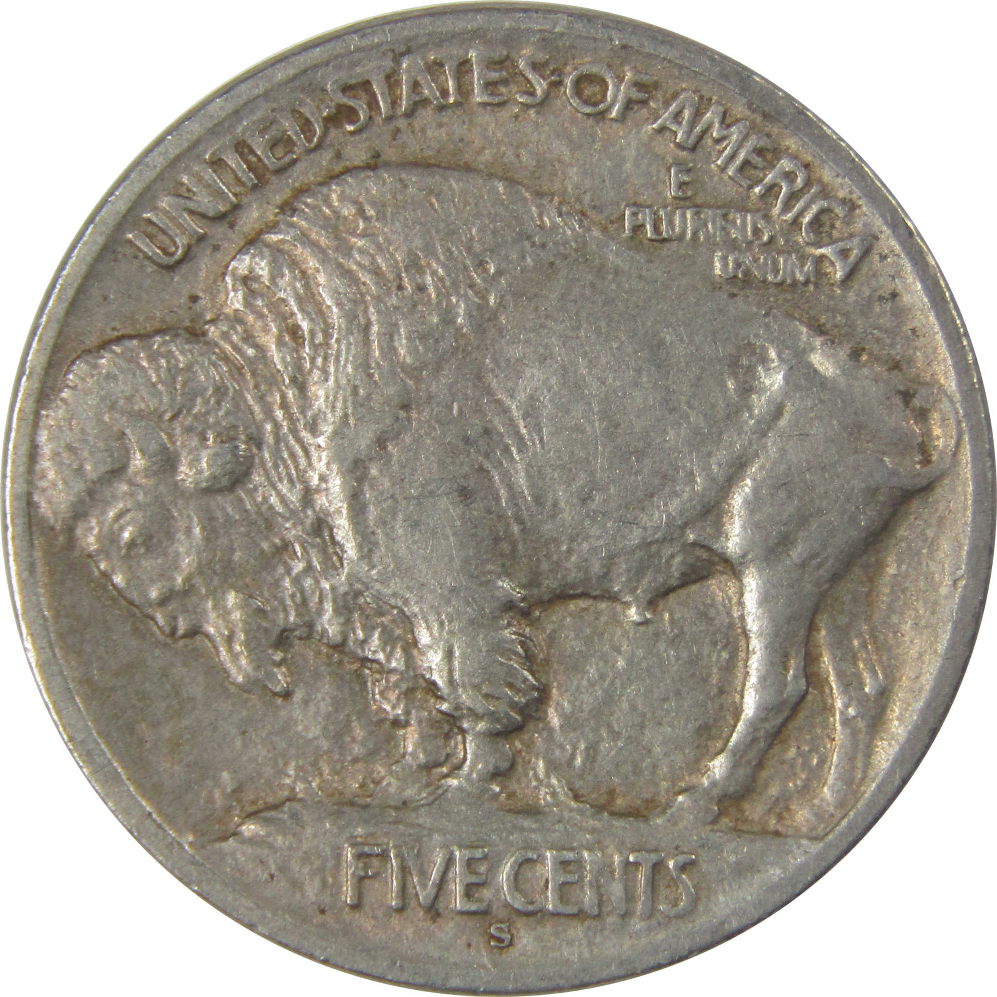 1913 S Type 1 Buffalo Nickel XF EF Extremely Fine SKU:I22829