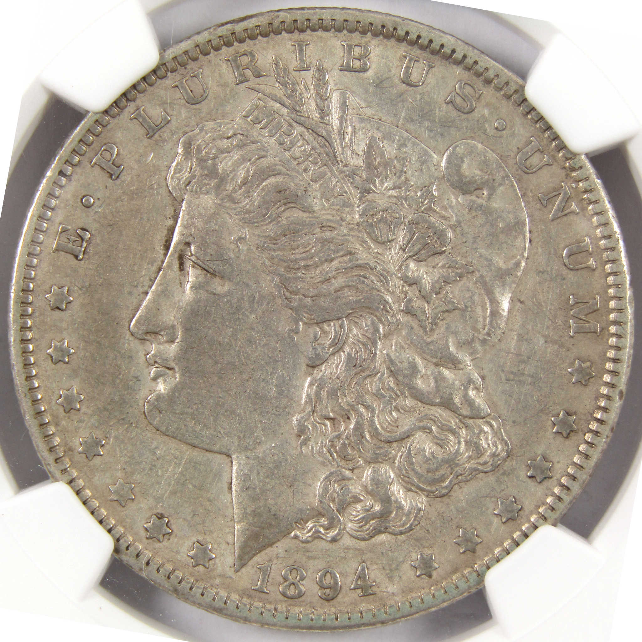 1894 O Morgan Dollar AU 53 NGC 90% Silver $1 Coin SKU:I9480 - Morgan coin - Morgan silver dollar - Morgan silver dollar for sale - Profile Coins &amp; Collectibles