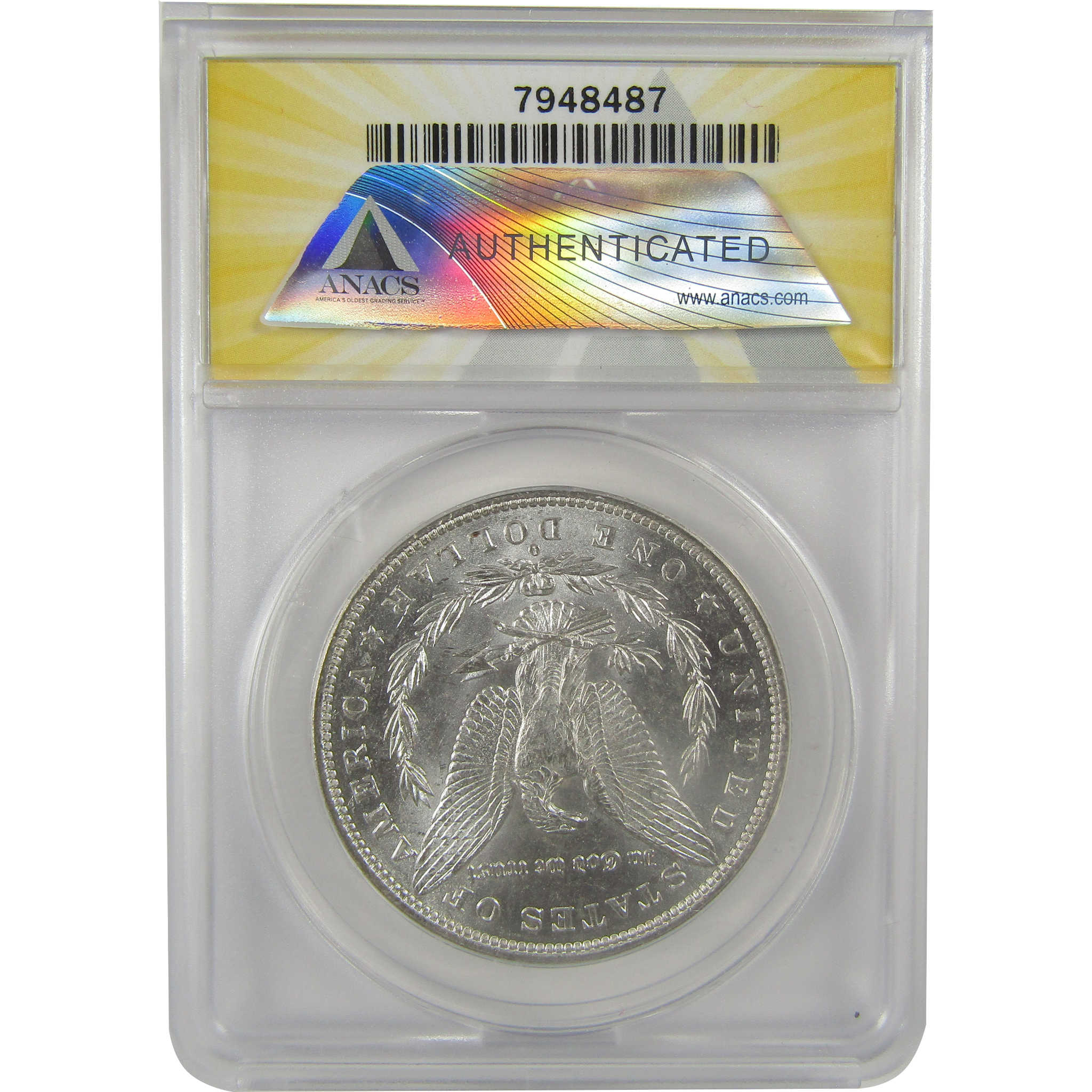 1882 O/S VAM-4 Recessed Top 100 Morgan Dollar MS 62 ANACS SKU:I21956 - Morgan coin - Morgan silver dollar - Morgan silver dollar for sale - Profile Coins &amp; Collectibles