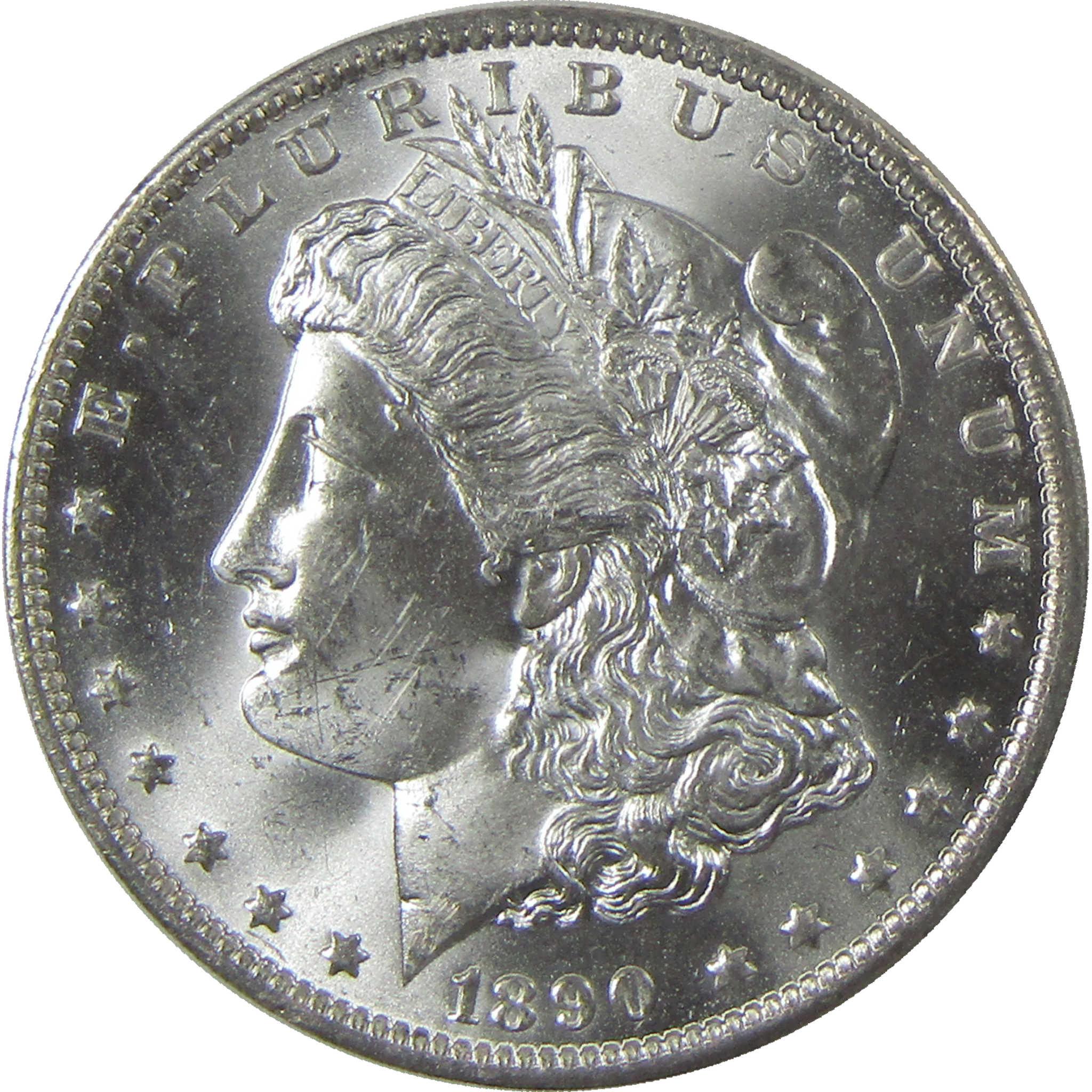 1890 O Morgan Silver Dollar BU Very Choice Uncirculated Mint State - Morgan coin - Morgan silver dollar - Morgan silver dollar for sale - Profile Coins &amp; Collectibles
