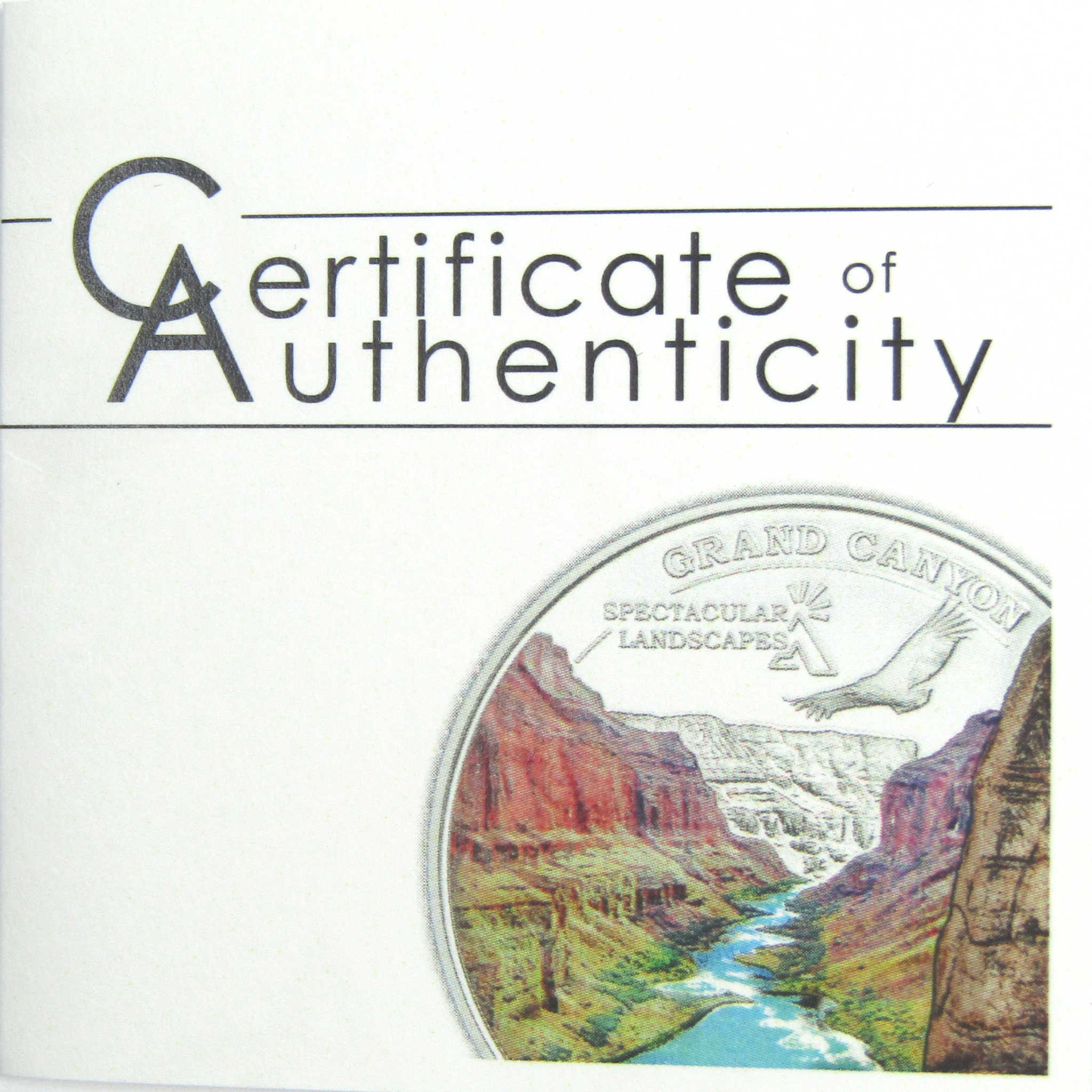 2014 Cook Islands Grand Canyon .925 Silver $5 Proof Coin SKU:CPC8993