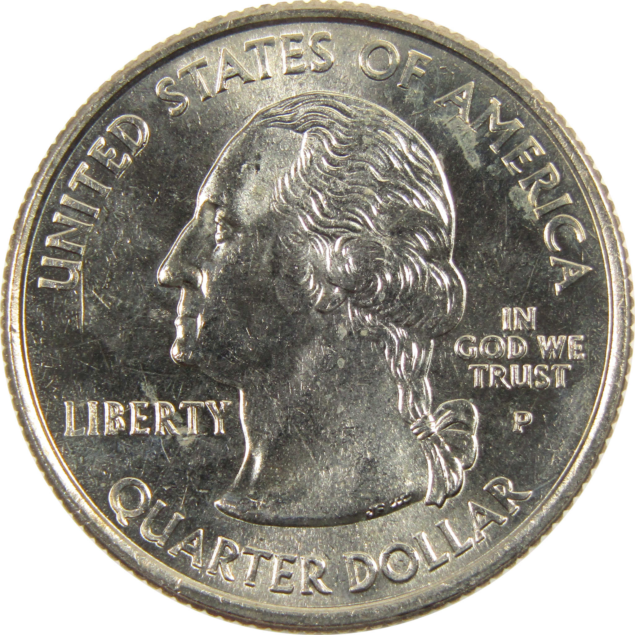 2008 P Alaska State Quarter BU Uncirculated Clad 25c Coin