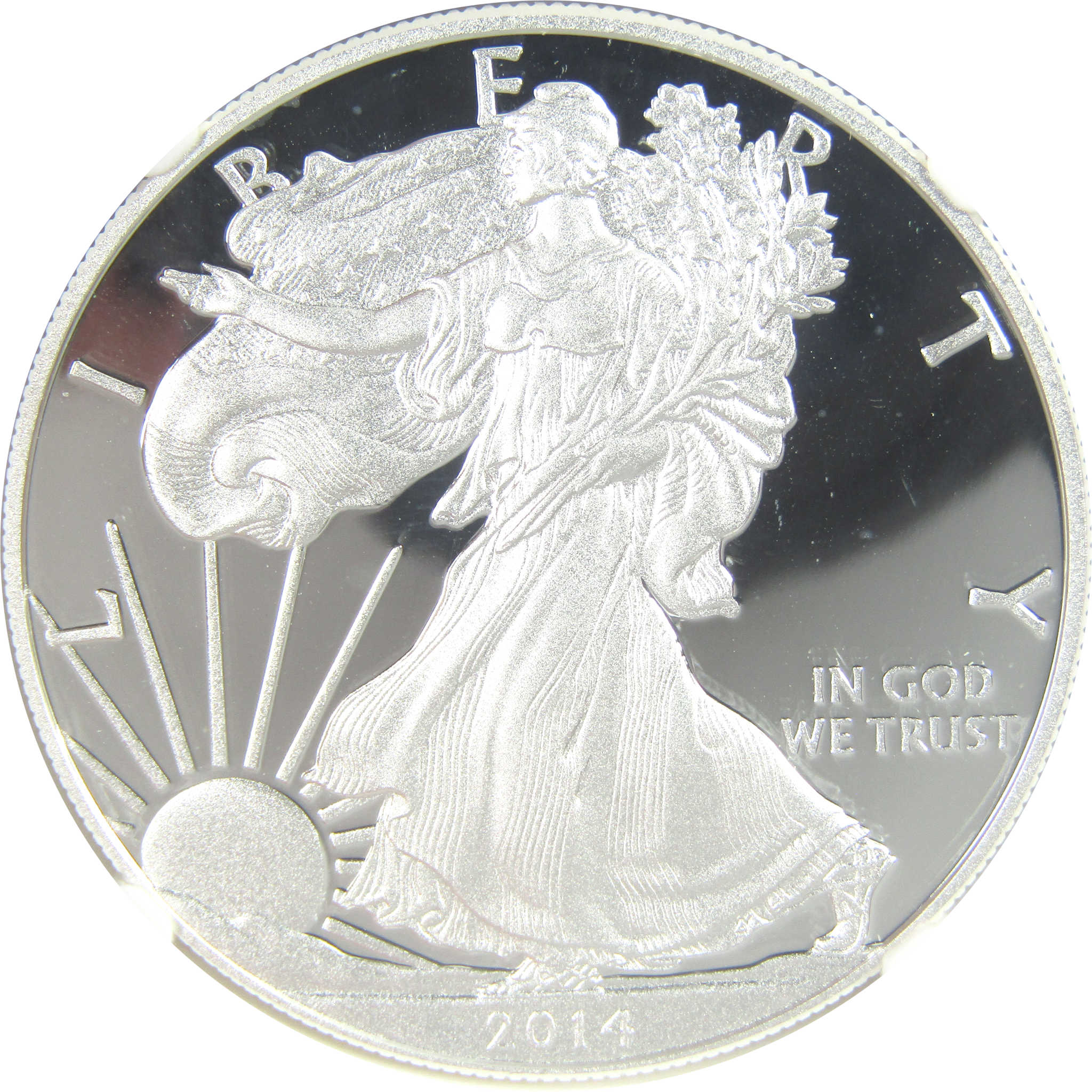 2014 W American Silver Eagle PF 69 UCAM NGC Early Releases SKU:CPC9589