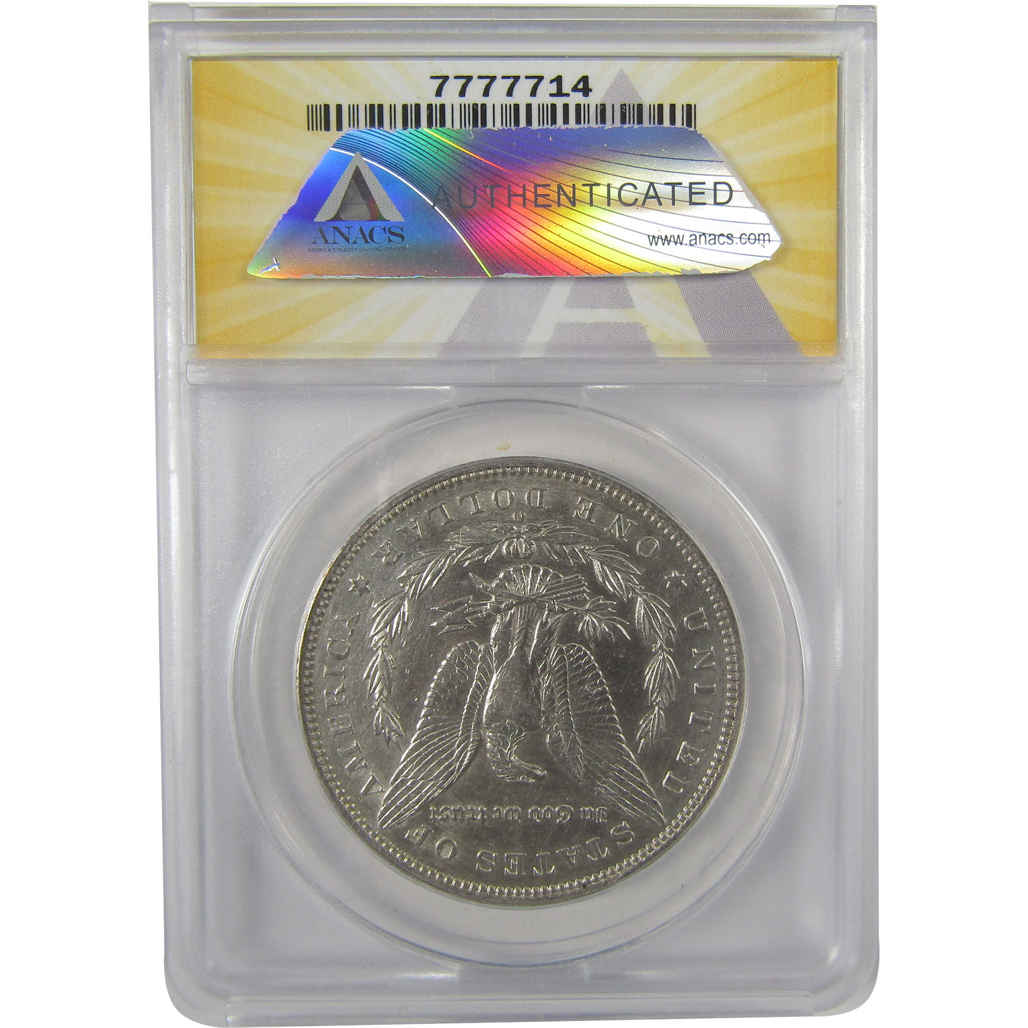 1896 O Morgan Dollar AU 50 Details ANACS Silver $1 Coin SKU:I19035 - Morgan coin - Morgan silver dollar - Morgan silver dollar for sale - Profile Coins &amp; Collectibles