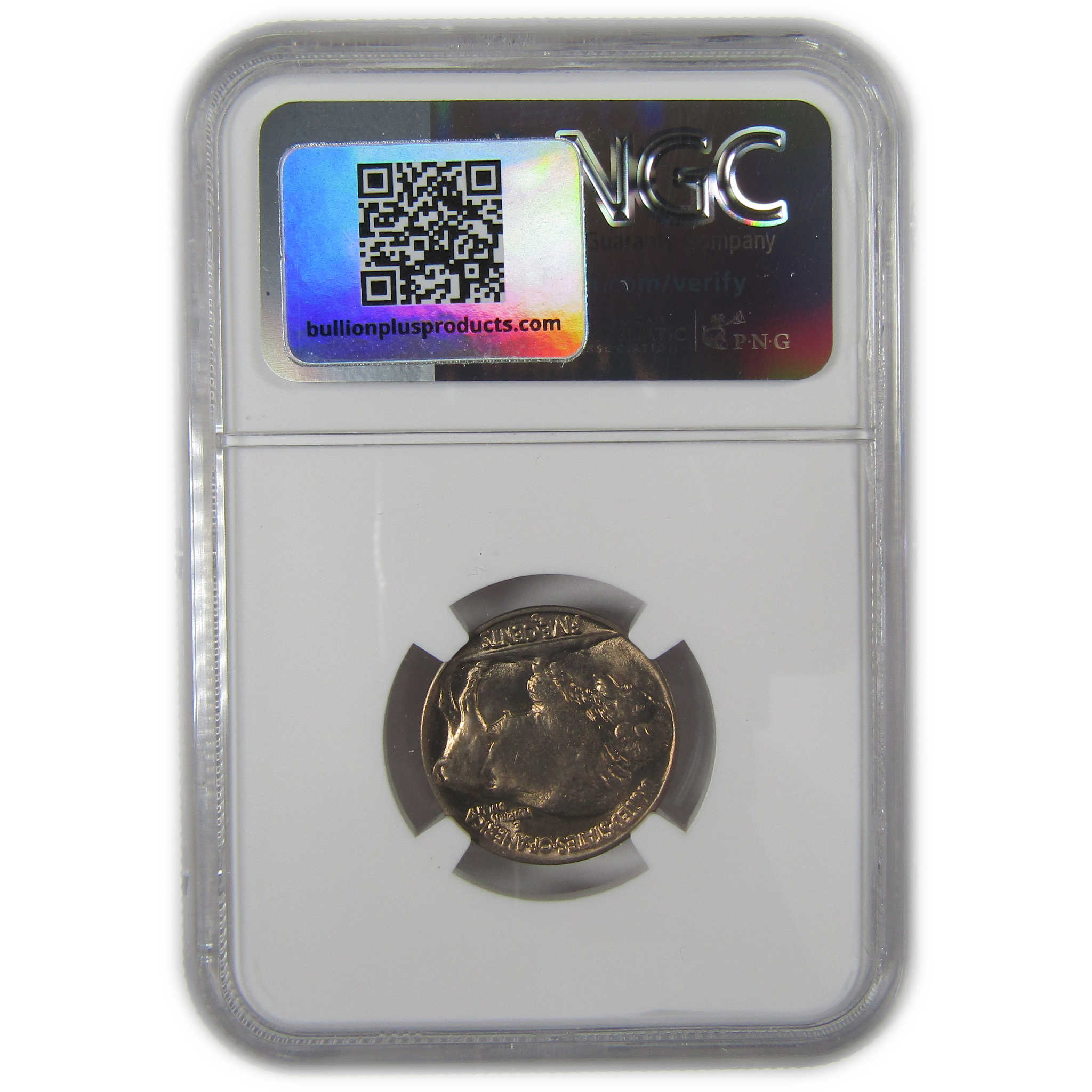 1936 D Indian Head Buffalo Nickel MS 66 NGC Bag Fragment SKU:I22663