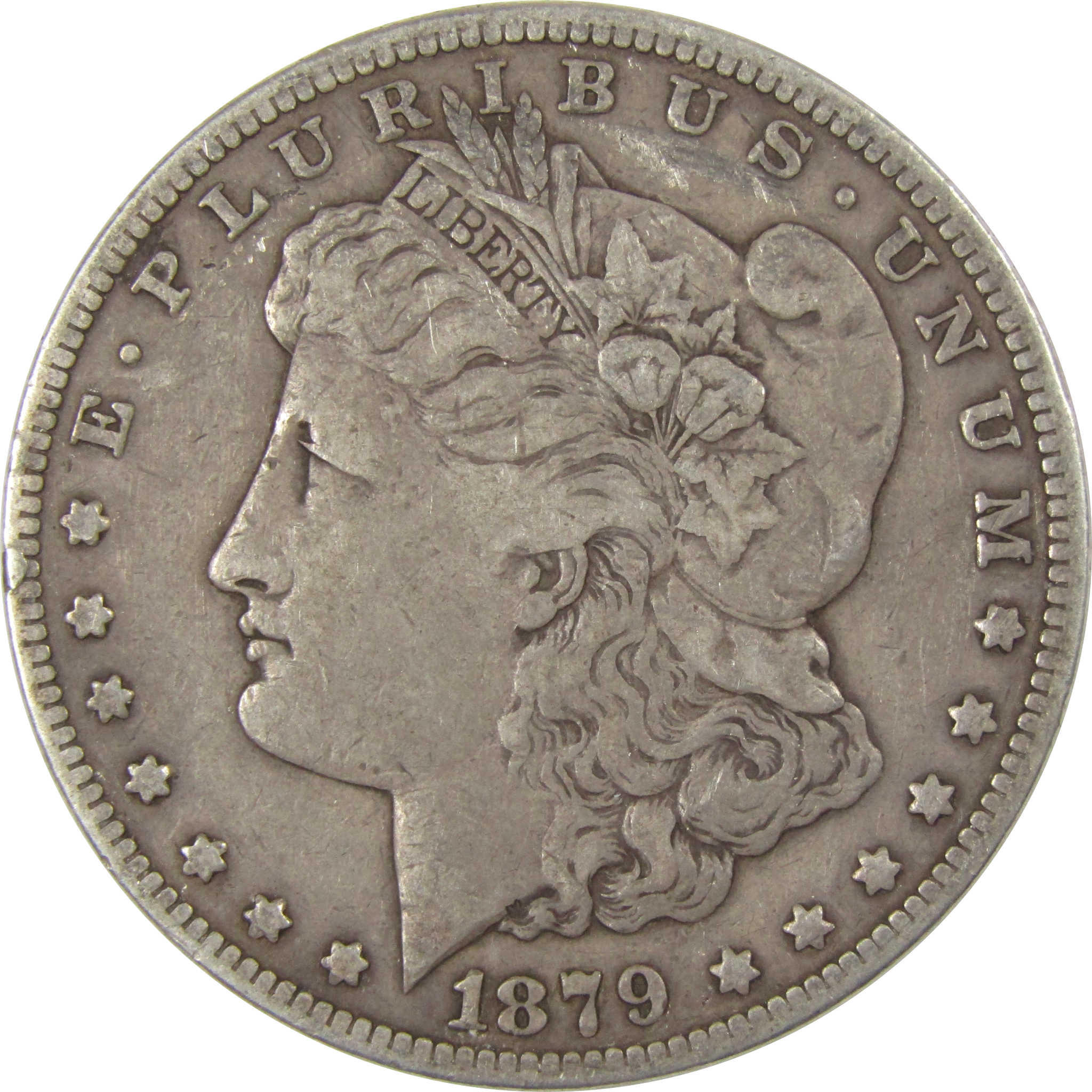 1879 S Rev 78 Morgan Dollar VF Very Fine Silver $1 Coin SKU:I23453