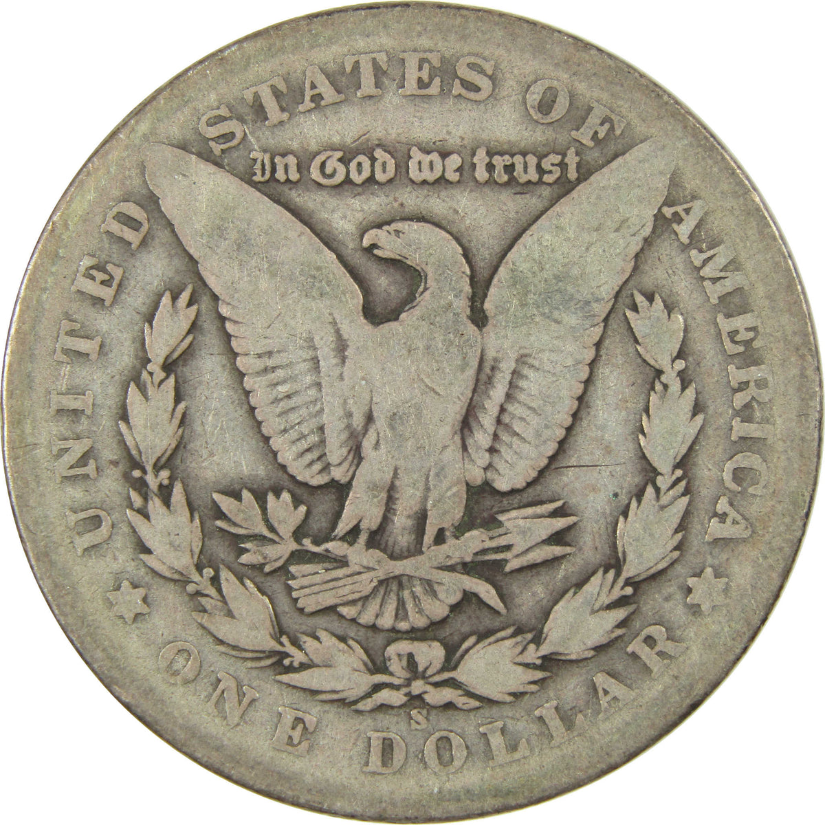 1903 S Morgan Silver Dollar VG Very Good $1 Coin SKU:I28615