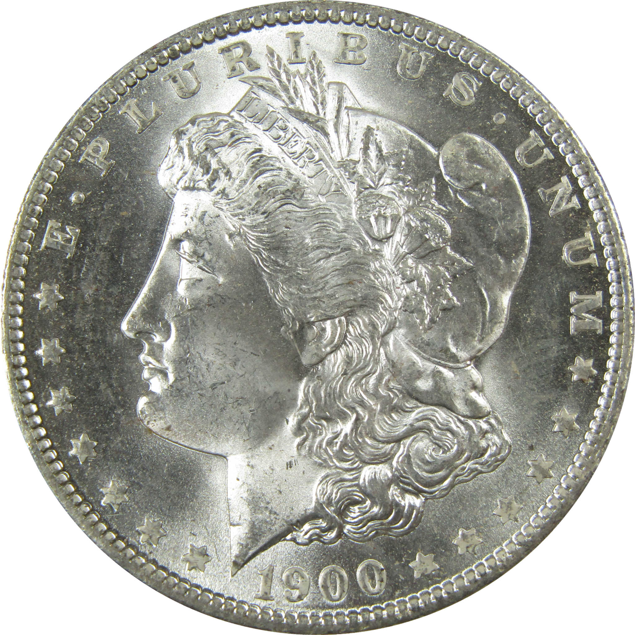 1900 O Morgan Silver Dollar Uncirculated Mint State $1 Coin SKU:I27809