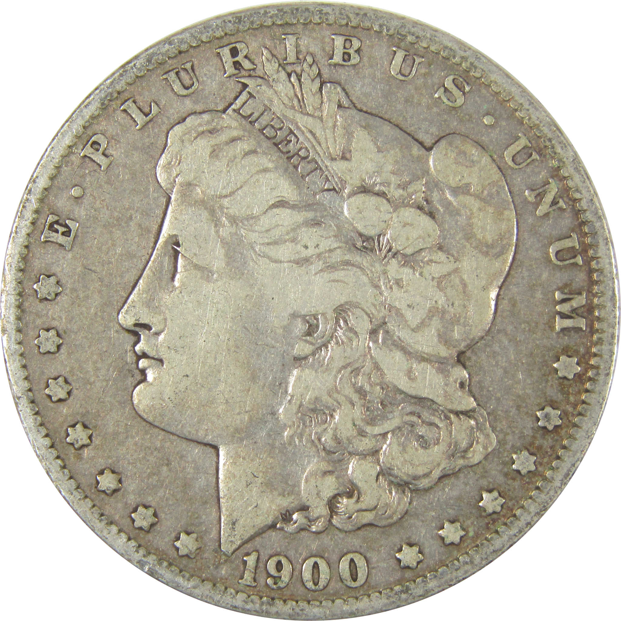 1900 O/CC Morgan Dollar F Fine Silver $1 Coin SKU:I22568 - Morgan coin - Morgan silver dollar - Morgan silver dollar for sale - Profile Coins &amp; Collectibles