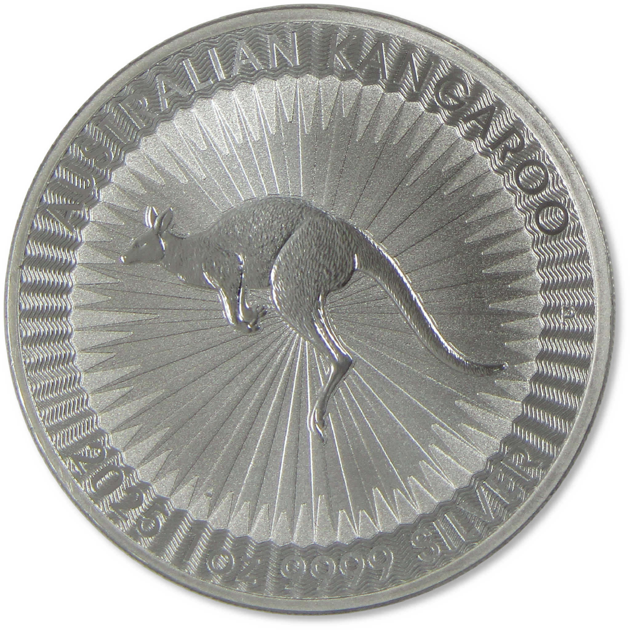 2025 Australian Kangaroo BU Uncirculated 1 oz .9999 Silver Bullion