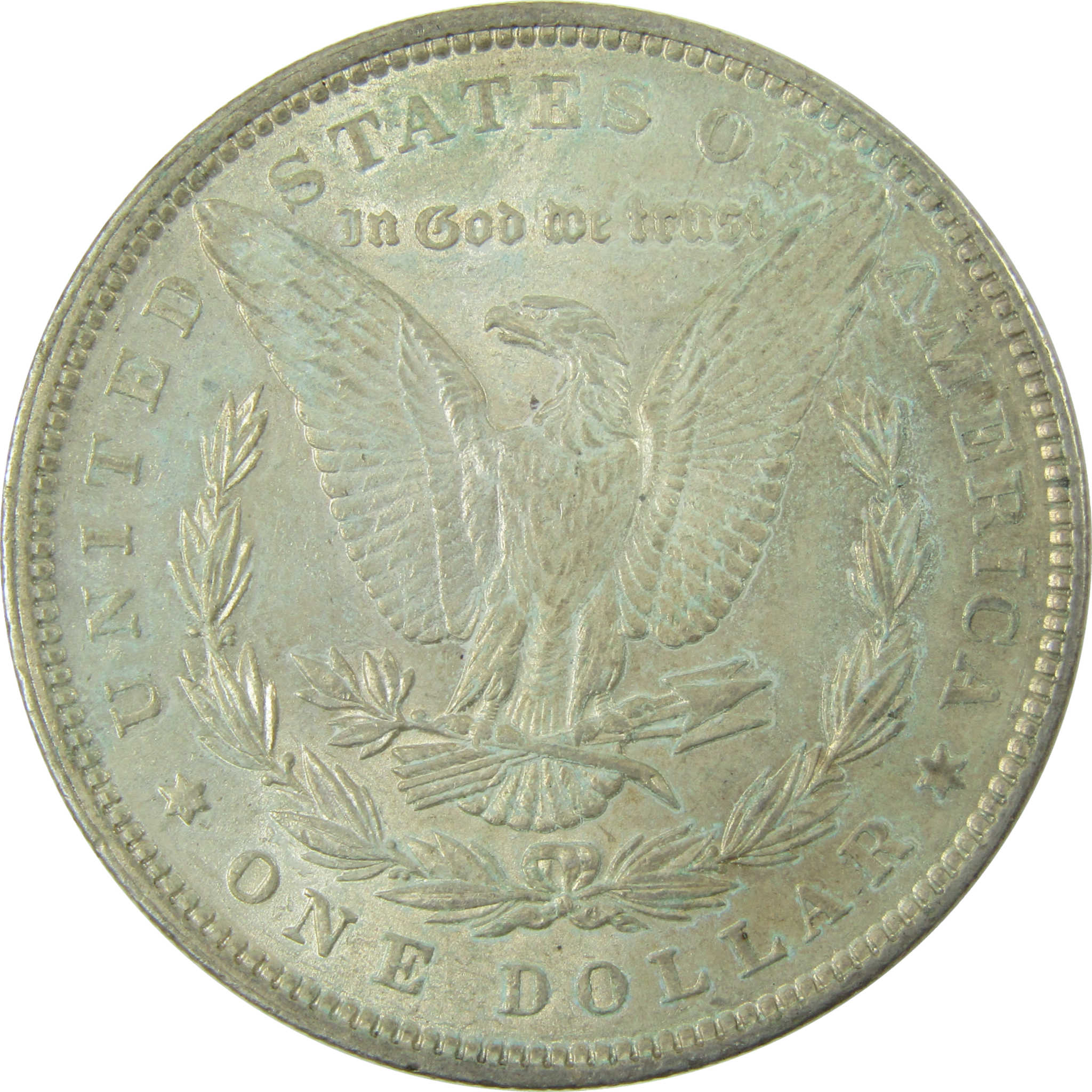 1896 Morgan Silver Dollar AU About Uncirculated $1 Coin SKU:CP1641