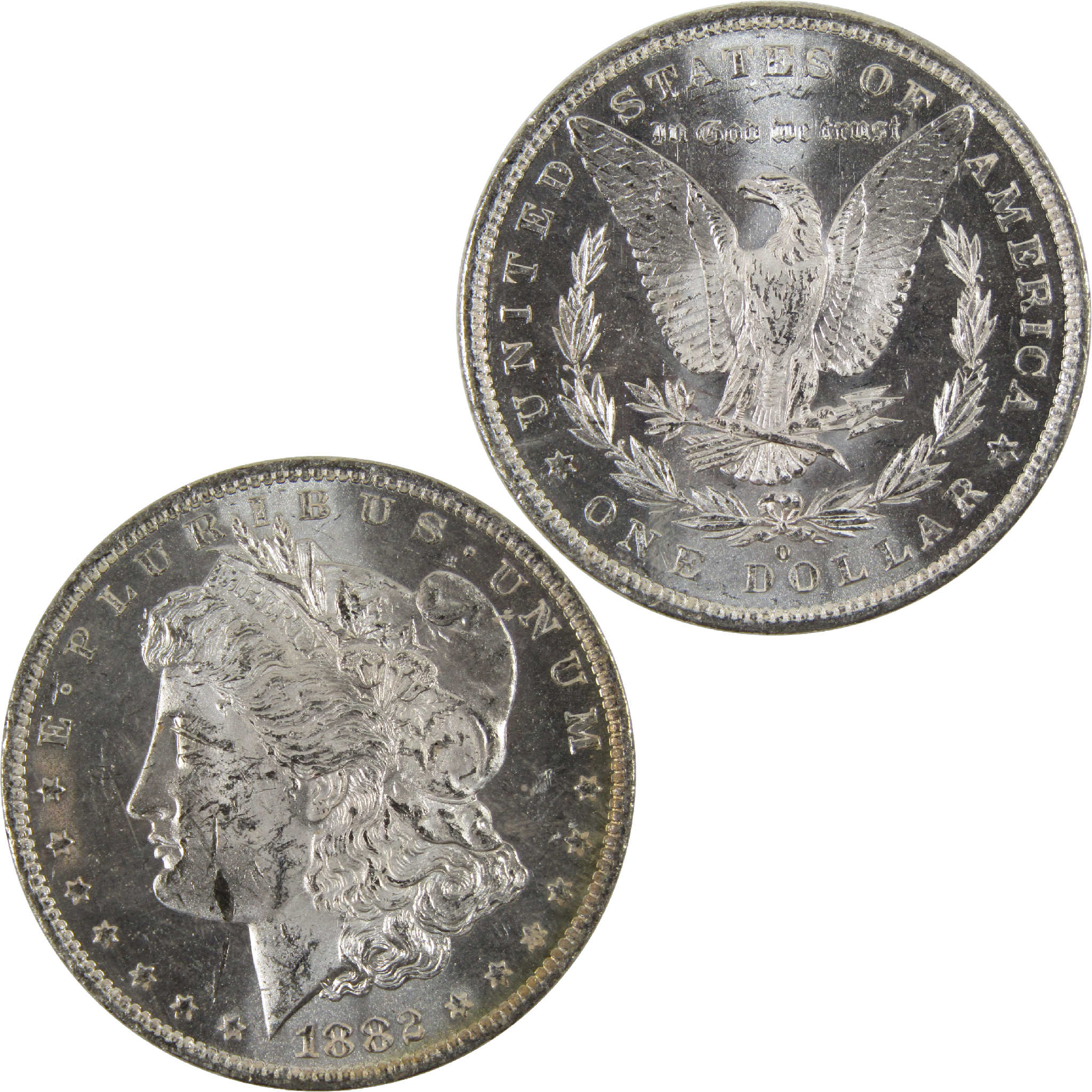 1882 O Morgan Dollar BU Uncirculated 90% Silver $1 Coin SKU:I8918 - Morgan coin - Morgan silver dollar - Morgan silver dollar for sale - Profile Coins &amp; Collectibles