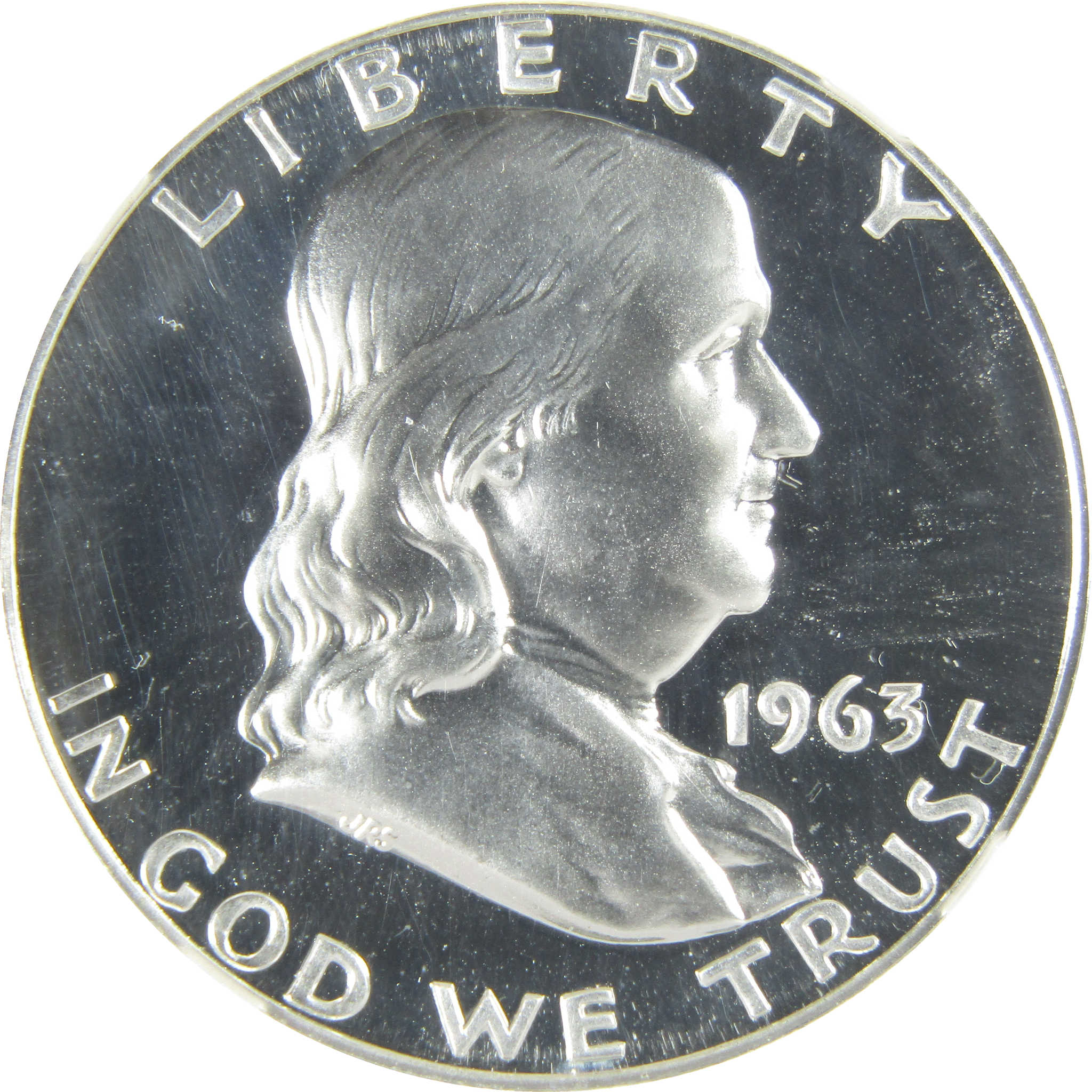 1963 Franklin Silver Half Dollar PF 69 NGC Proof 50c Coin SKU:I27430