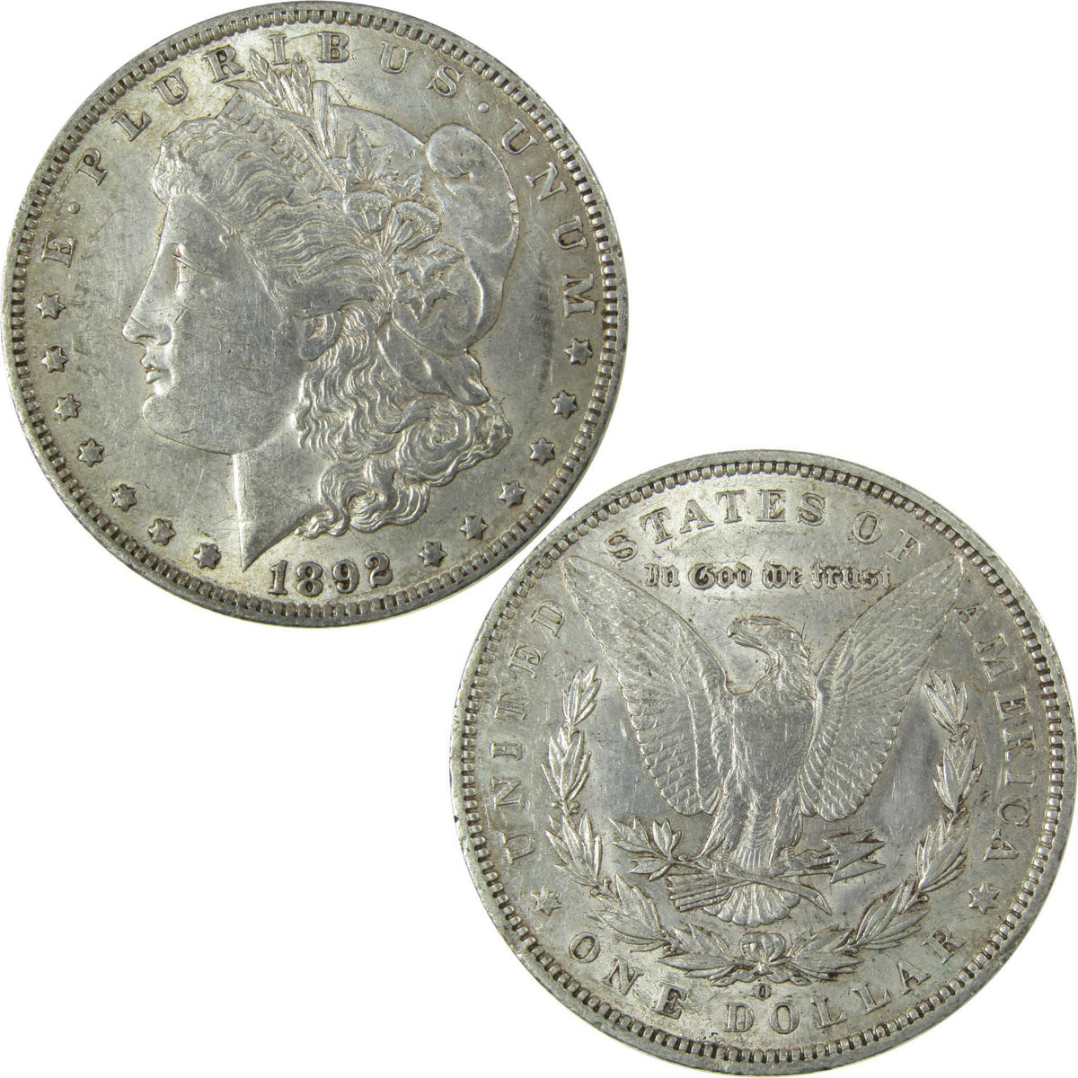 1892 O Morgan Silver Dollar XF EF Extremely Fine $1 Coin SKU:I26057 - Morgan coin - Morgan silver dollar - Morgan silver dollar for sale - Profile Coins &amp; Collectibles