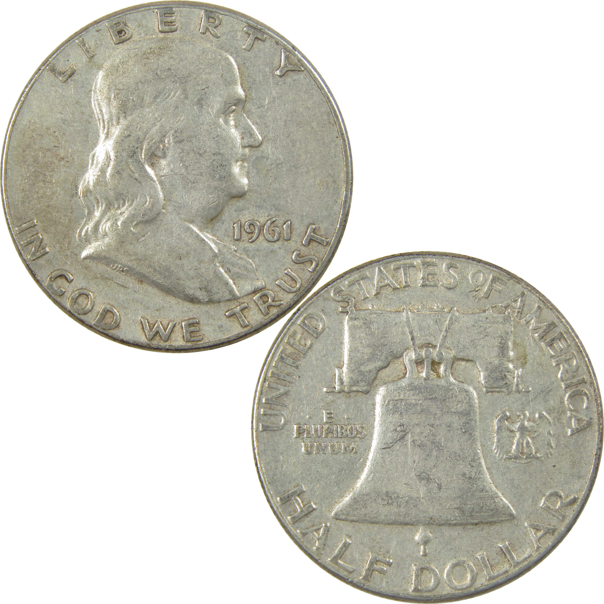 1961 Franklin Half Dollar G Good Silver 50c Coin