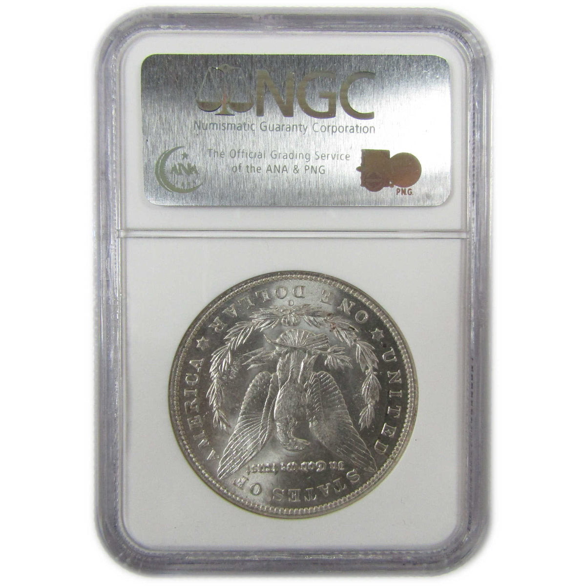 1904 O Morgan Silver Dollar MS 62 NGC Uncirculated $1 Coin SKU:CP1666