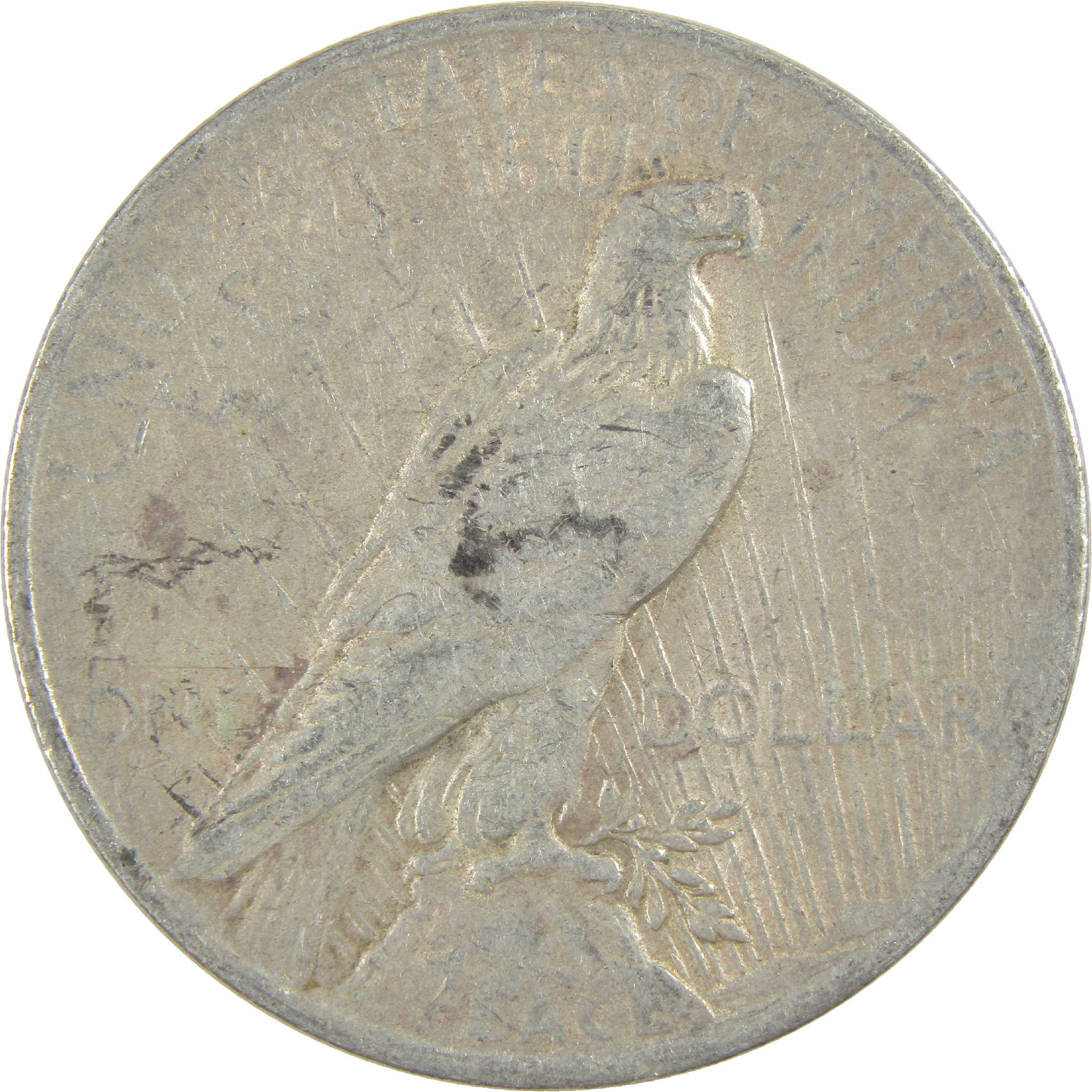 1923 Peace Dollar F Fine Silver $1 Coin