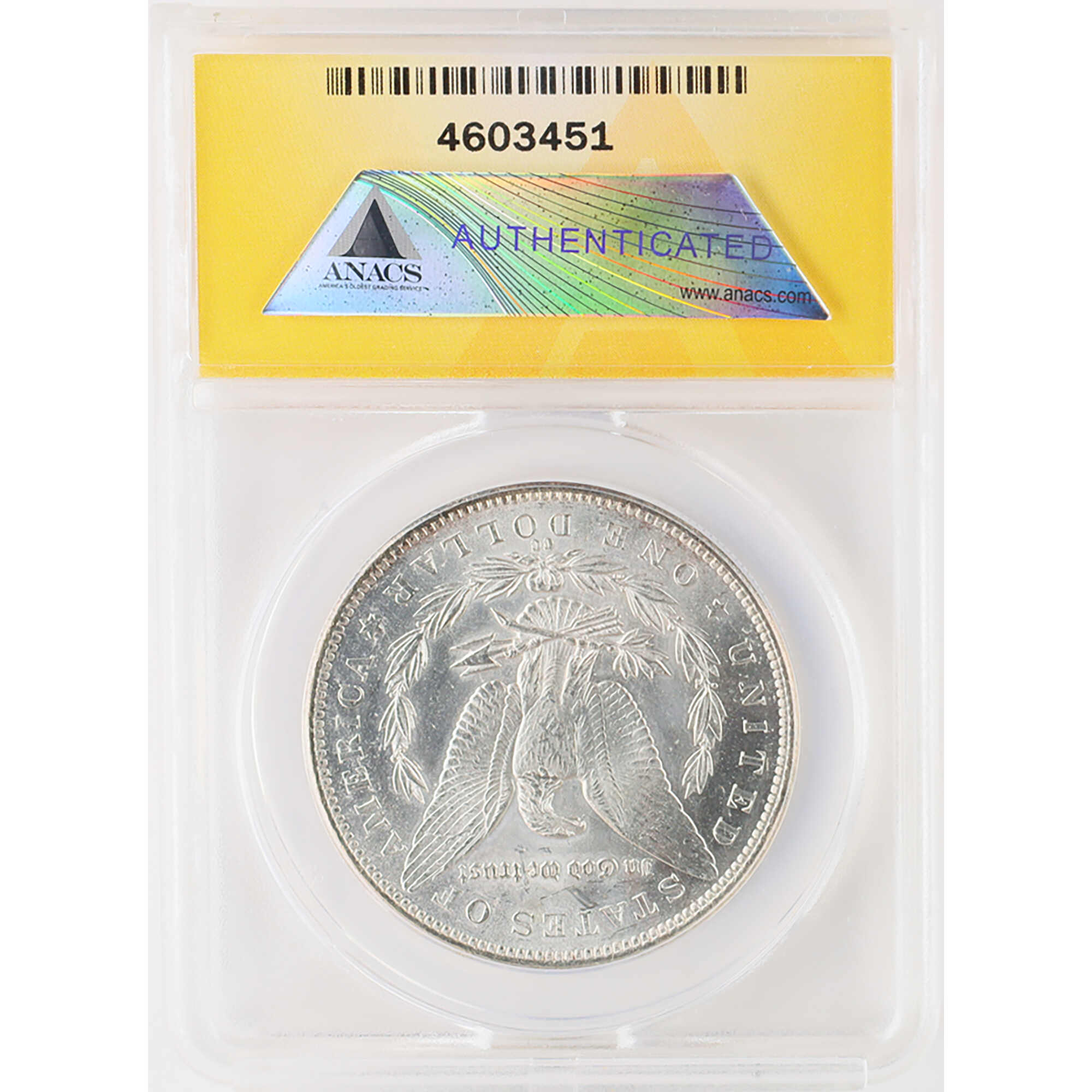 1891 CC Morgan Dollar MS 60 Details ANACS Silver $1 Unc SKU:I12054 - Morgan coin - Morgan silver dollar - Morgan silver dollar for sale - Profile Coins &amp; Collectibles