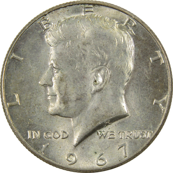 1967 Kennedy Half Dollar AG About Good 40% Silver Clad 50c Coin