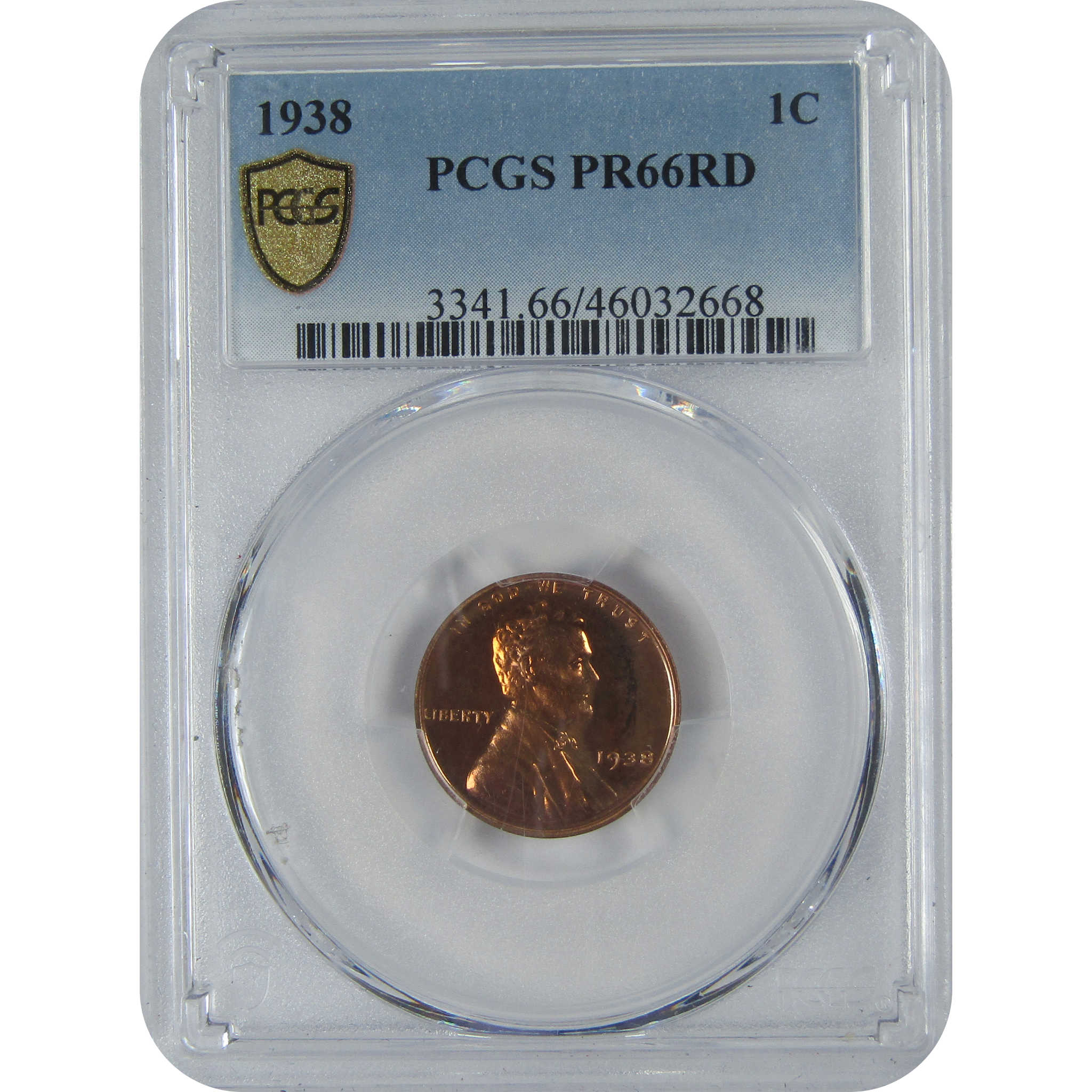 1935 Lincoln Wheat Cent PR 66 RD PCGS Penny 1c Proof Coin