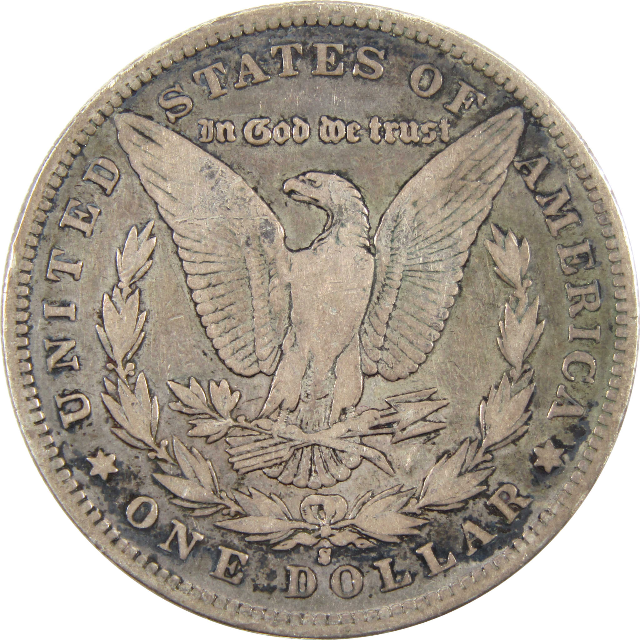 1892 S Morgan Dollar VG Very Good 90% Silver $1 Coin SKU:CPC4975 - Morgan coin - Morgan silver dollar - Morgan silver dollar for sale - Profile Coins &amp; Collectibles