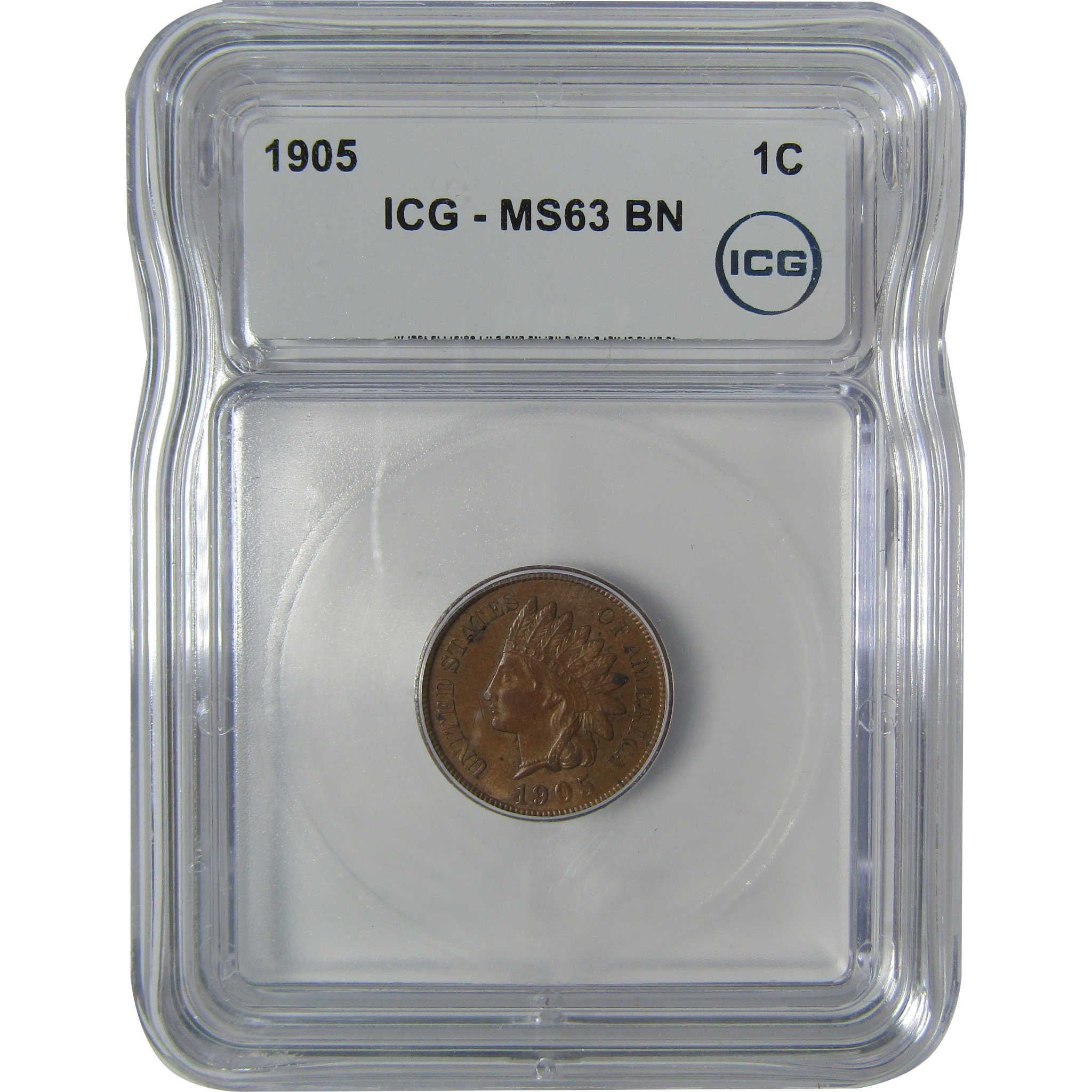 1905 Indian Head Cent MS 63 BN ICG Penny Uncirculated SKU:I22953