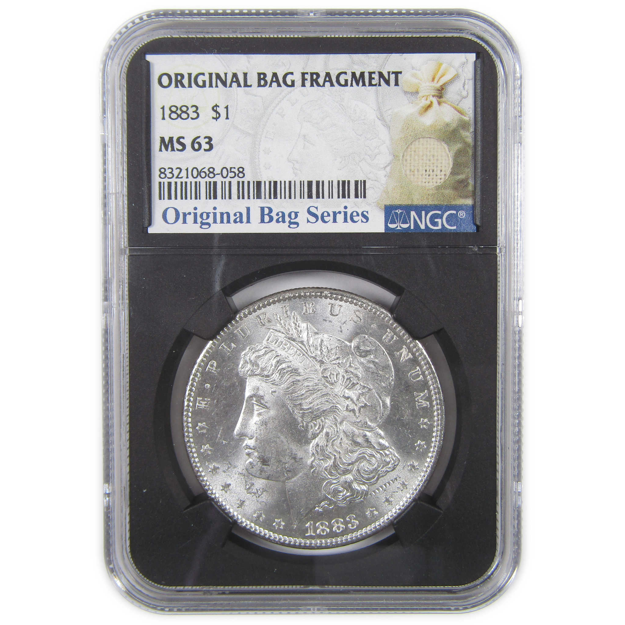 1883 Morgan Dollar MS 63 NGC Silver Original Bag Fragment SKU:I18276 - Morgan coin - Morgan silver dollar - Morgan silver dollar for sale - Profile Coins &amp; Collectibles
