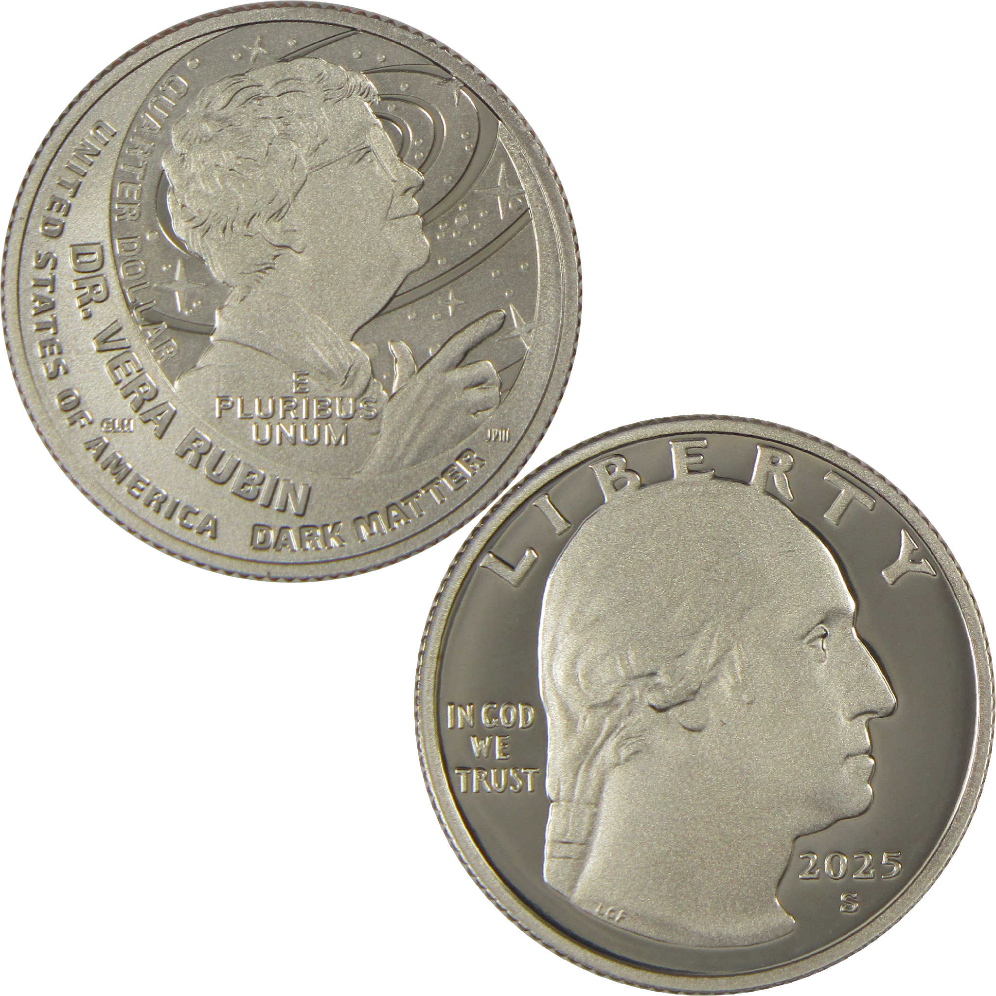 2025 S Vera Rubin American Women Quarter Choice Proof Clad 25c Coin