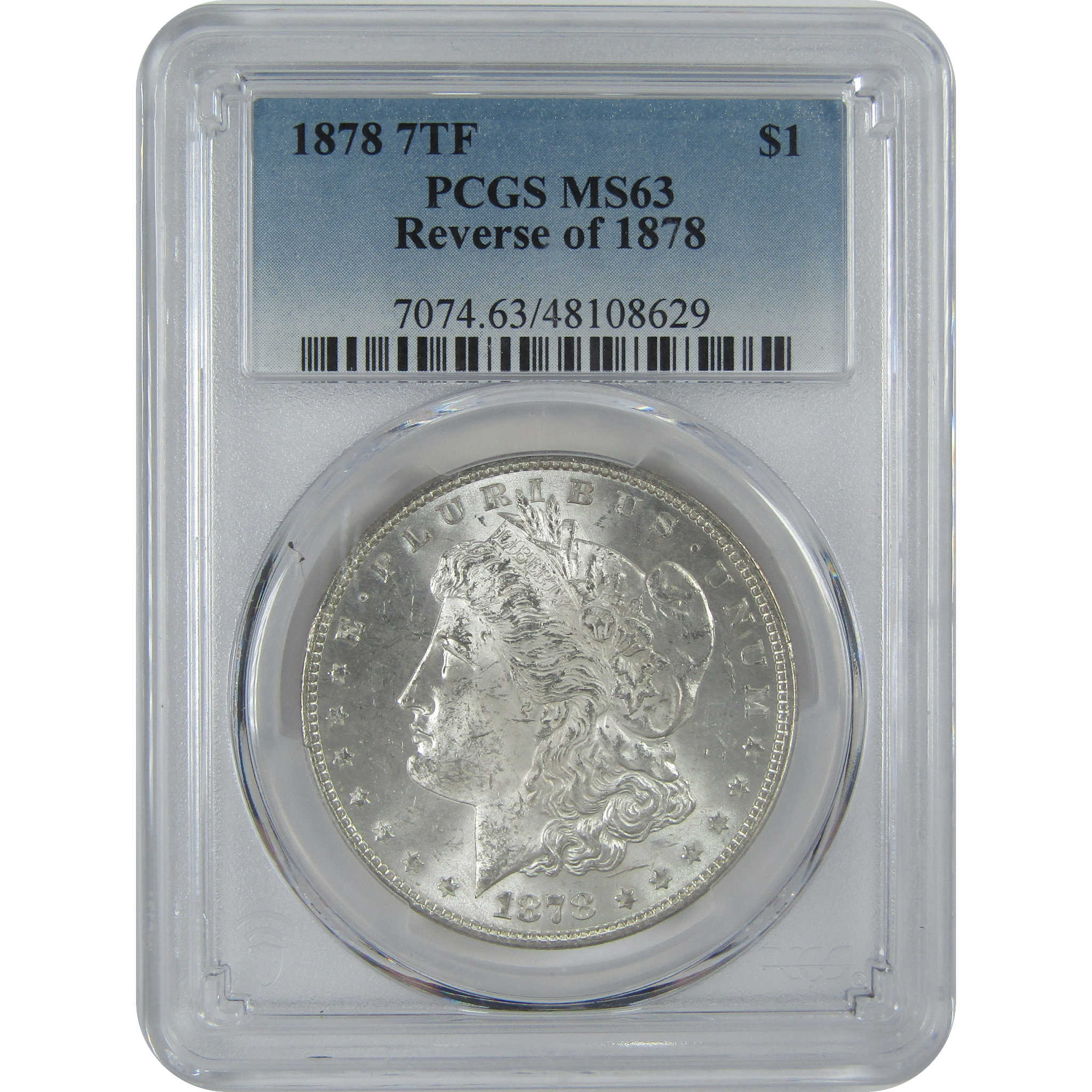 1878 7TF Rev 78 Morgan Dollar MS 63 PCGS Silver $1 Coin SKU:I16481 - Morgan coin - Morgan silver dollar - Morgan silver dollar for sale - Profile Coins &amp; Collectibles